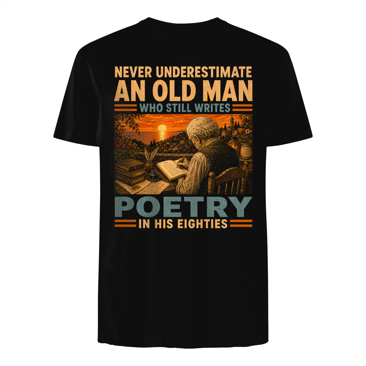 TEU0565 Poetry In His Eighties