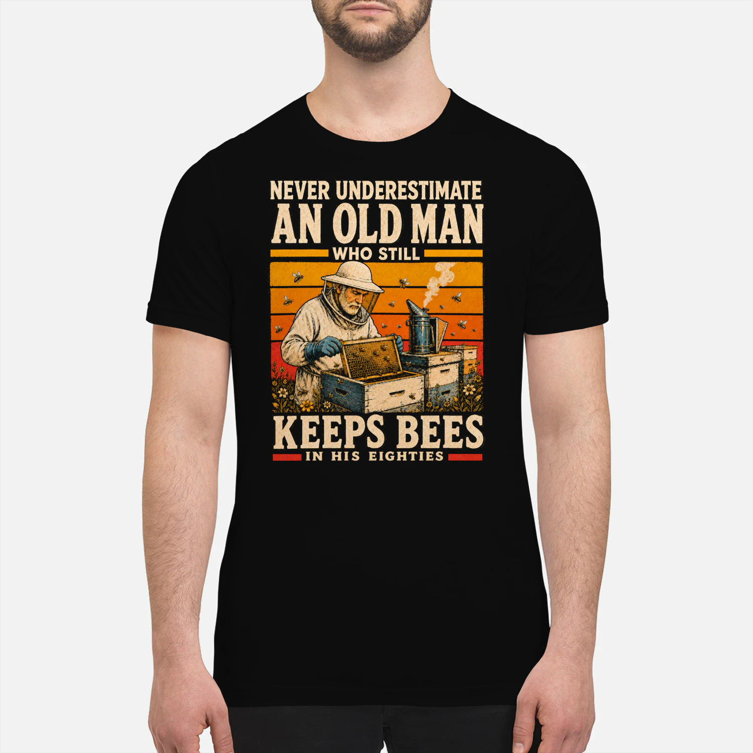 TEU0621 Keeps Bees In His Eighties