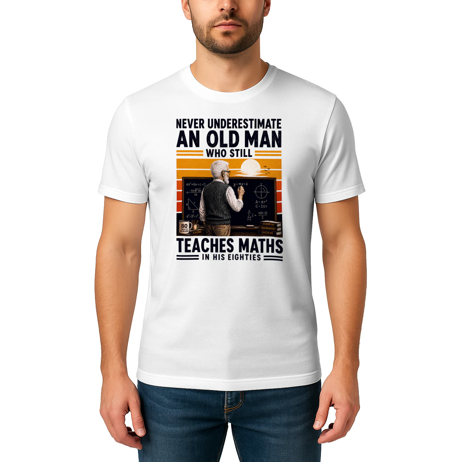 TEU0627 Teaches Maths In His Eighties