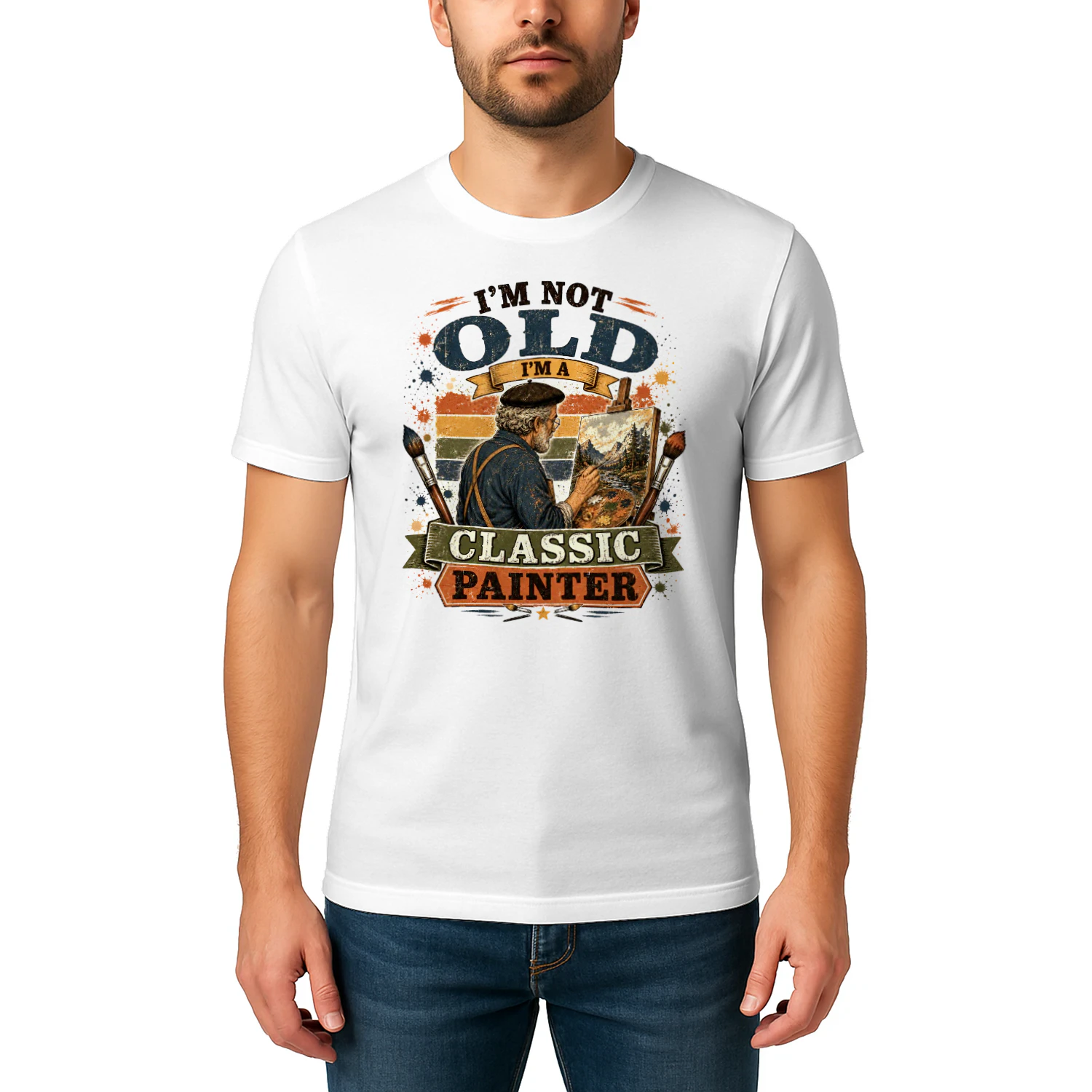 TEU0278 I'm Not Old I'm A Classic Painter