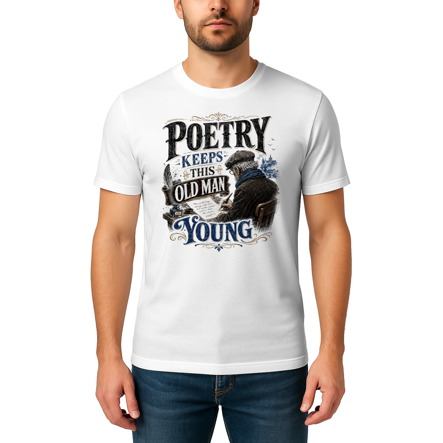 TEU0339 Poetry Keeps this old man young