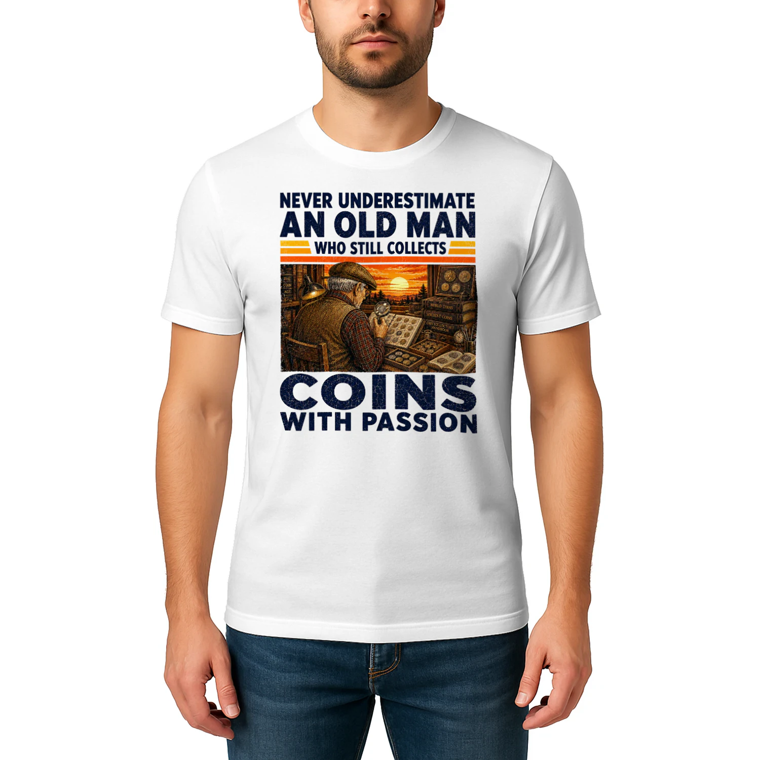 TEU1129 Man Coins