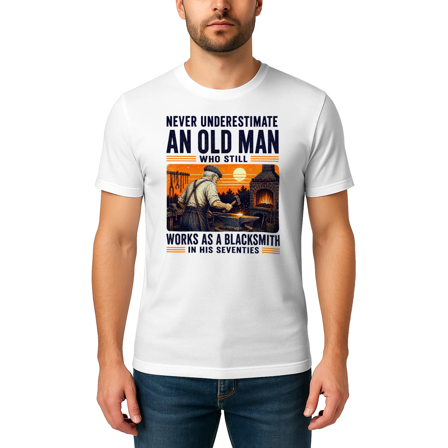 TEU0551 Works As A Blacksmith