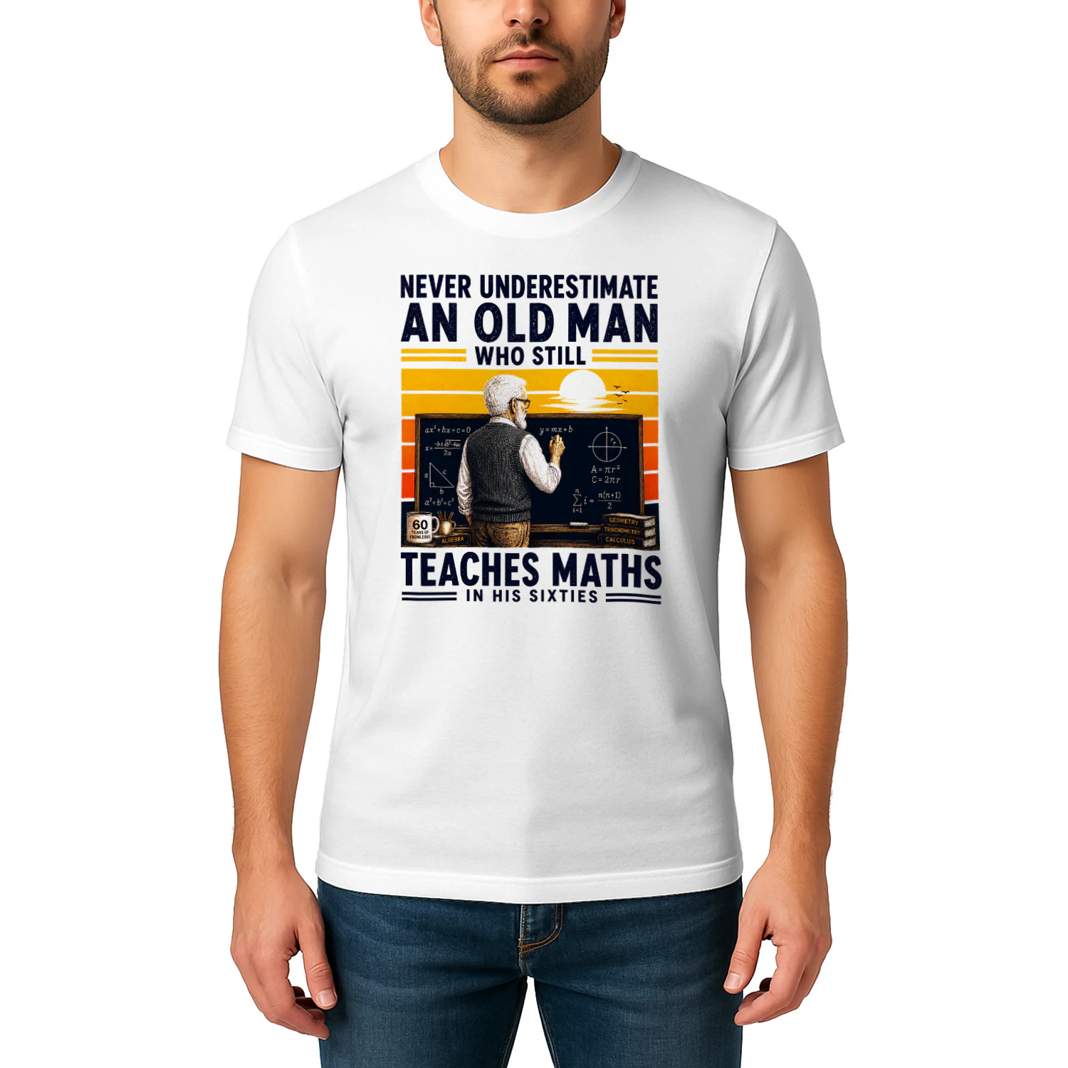TEU0628 Teaches Maths In His Sixties