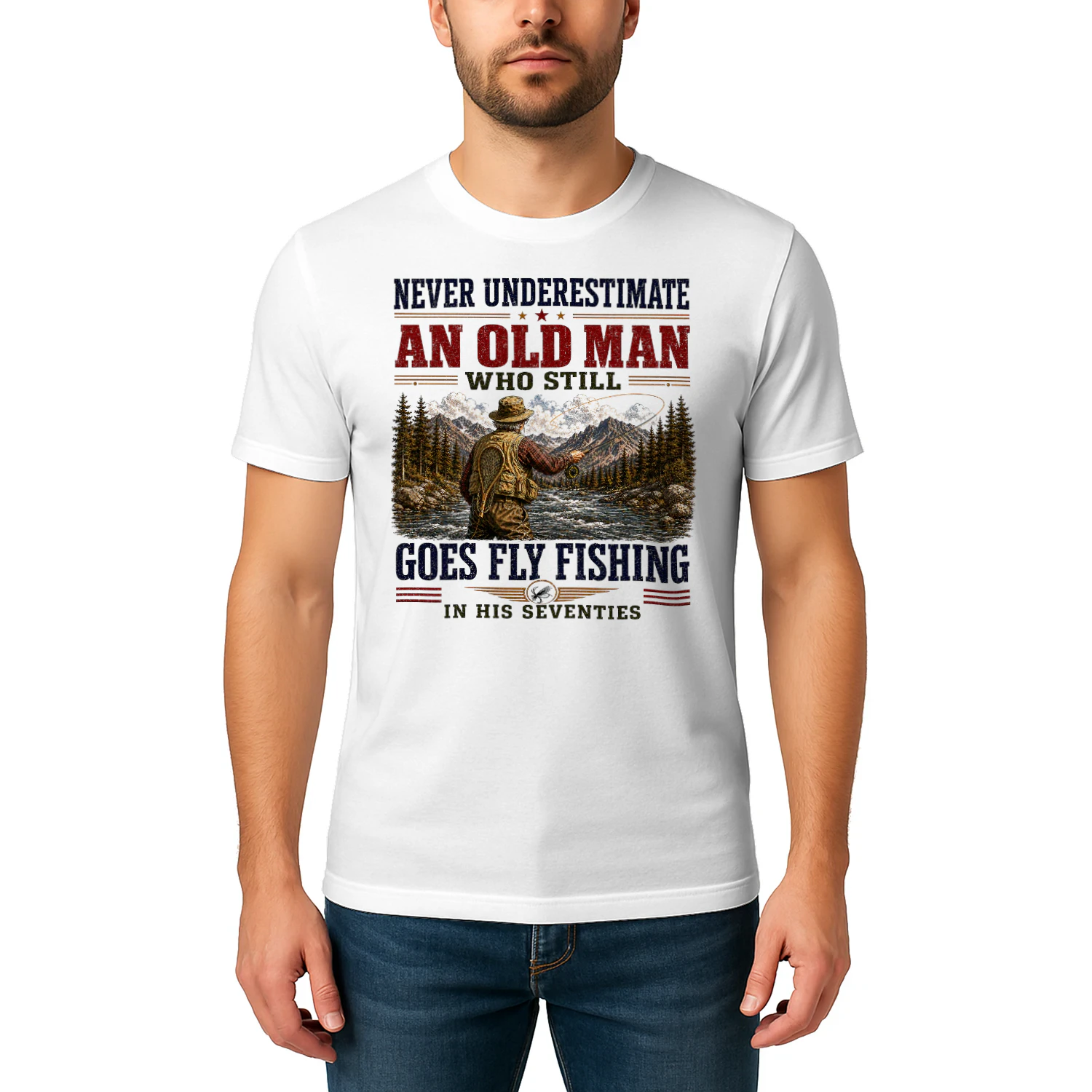 Old Man Goes Fly Fishing