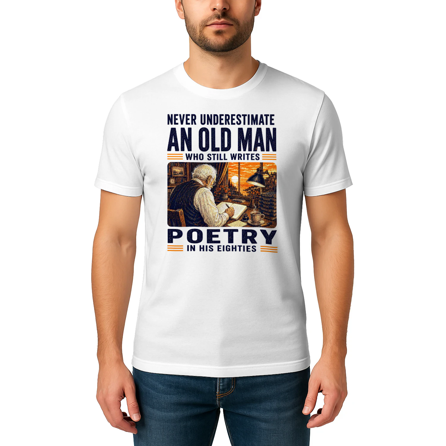 TEU0564 Poetry In His Eighties