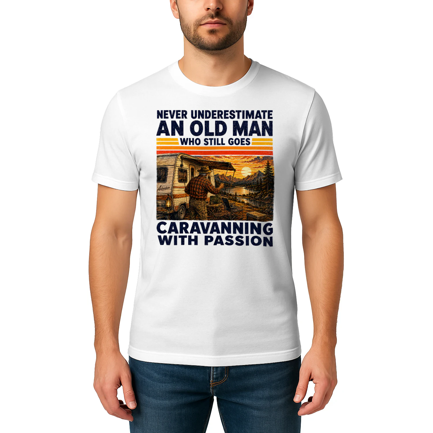 TEU1125 Man Caravanning