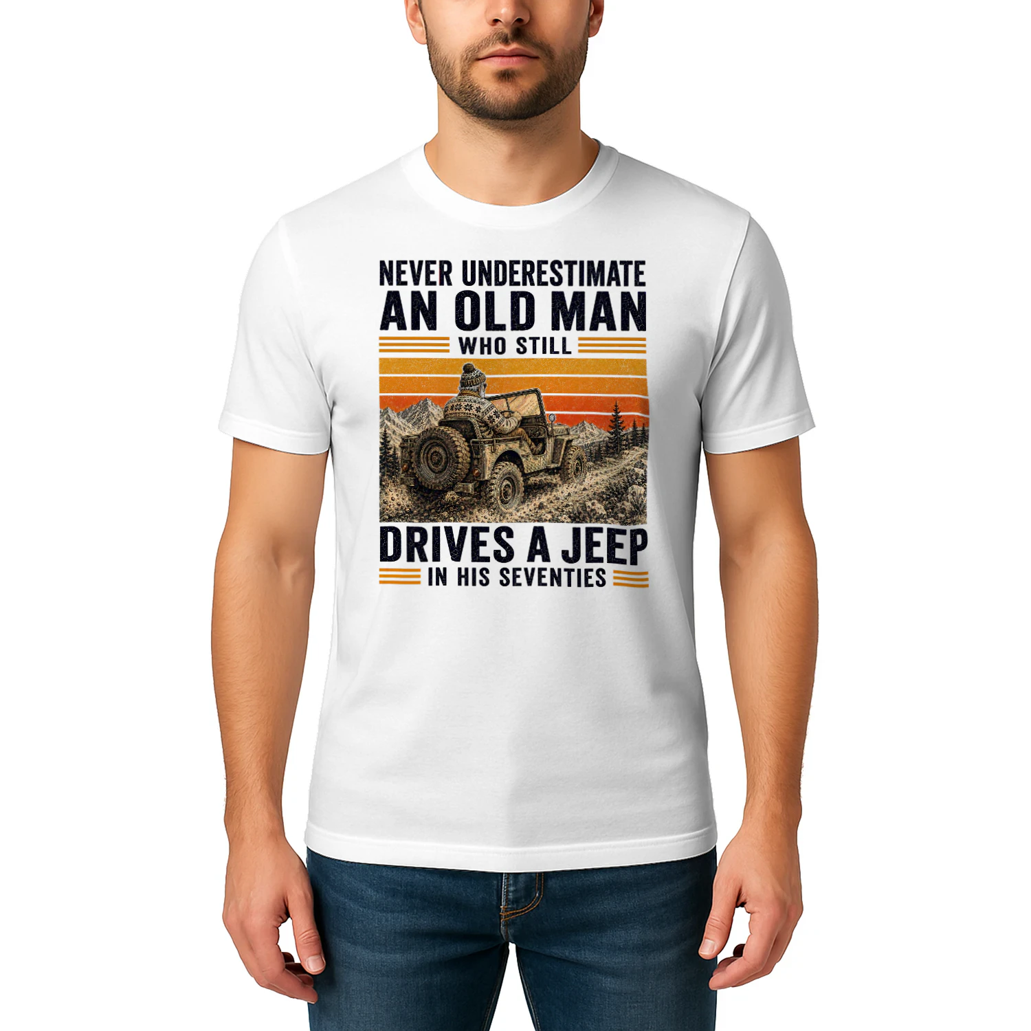 TEU0417 Drives A Jeep