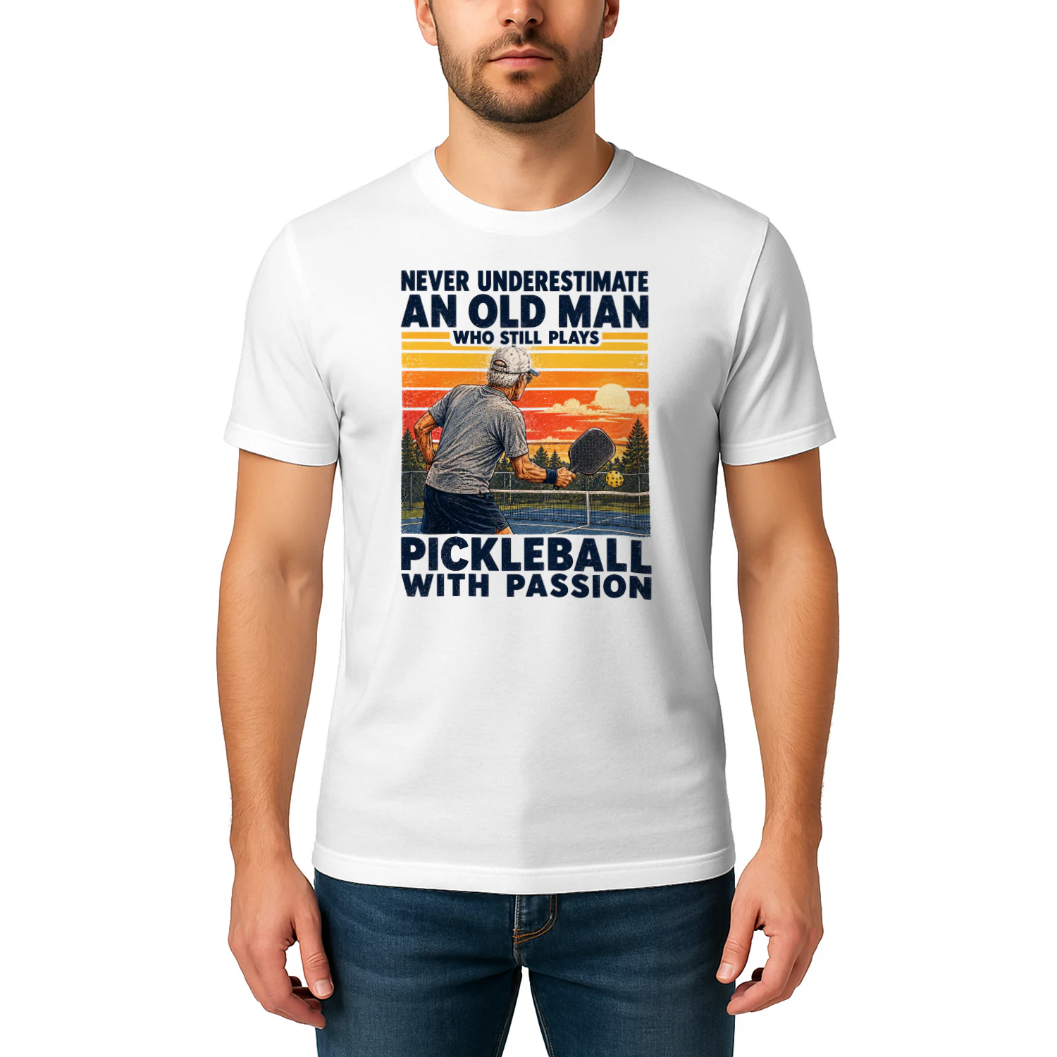 TEU1030 Man Pickleball