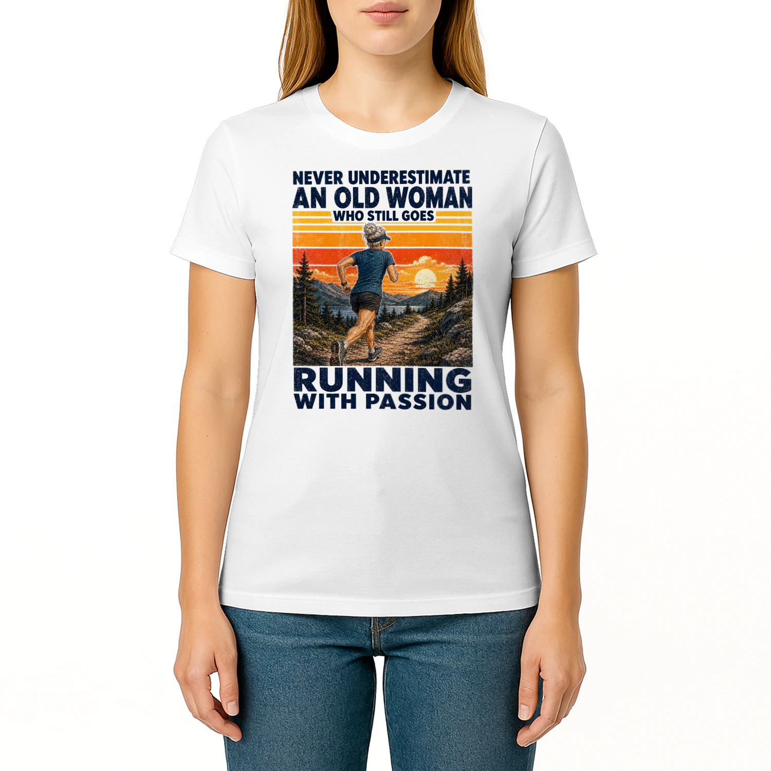 TEU1083 Woman Running