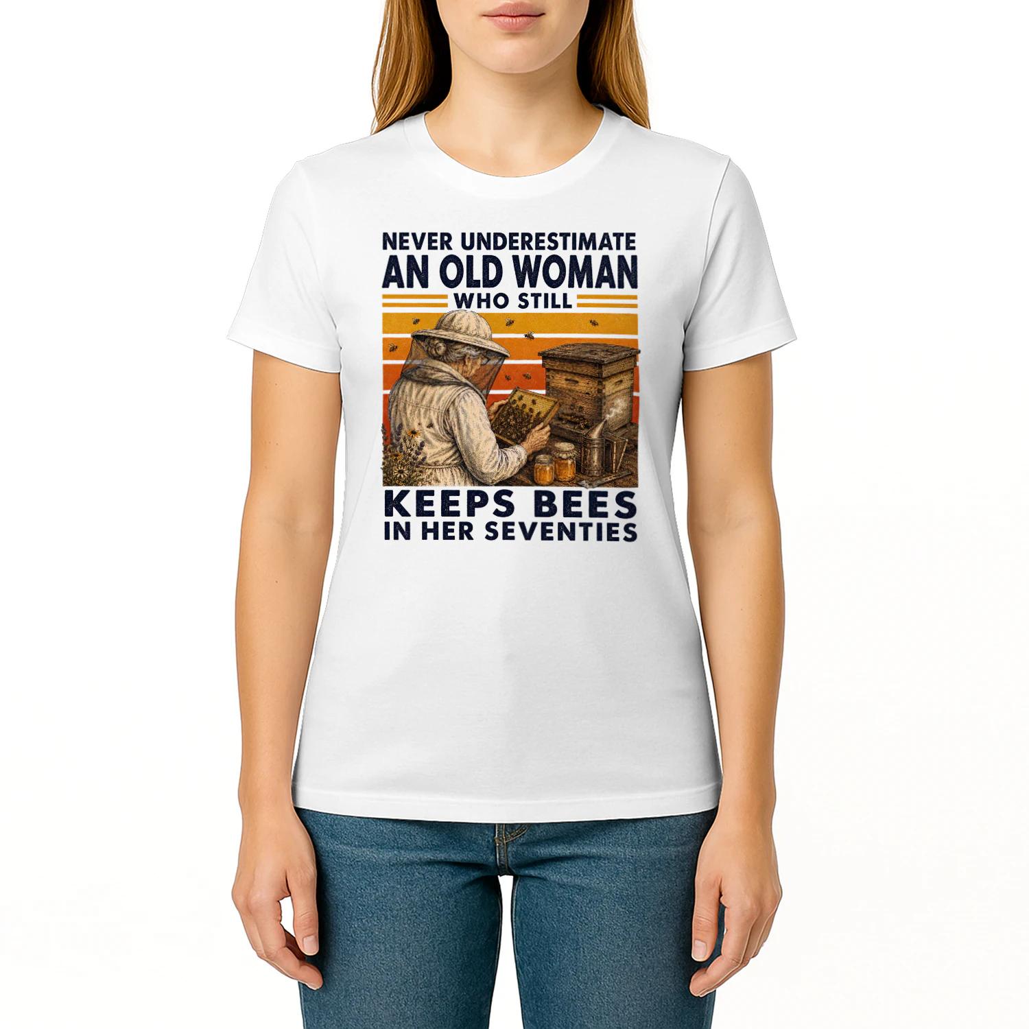 TEU0400 Woman Keeps Bees