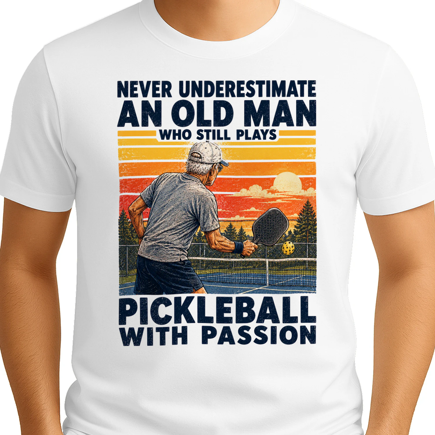 TEU1030 Man Pickleball