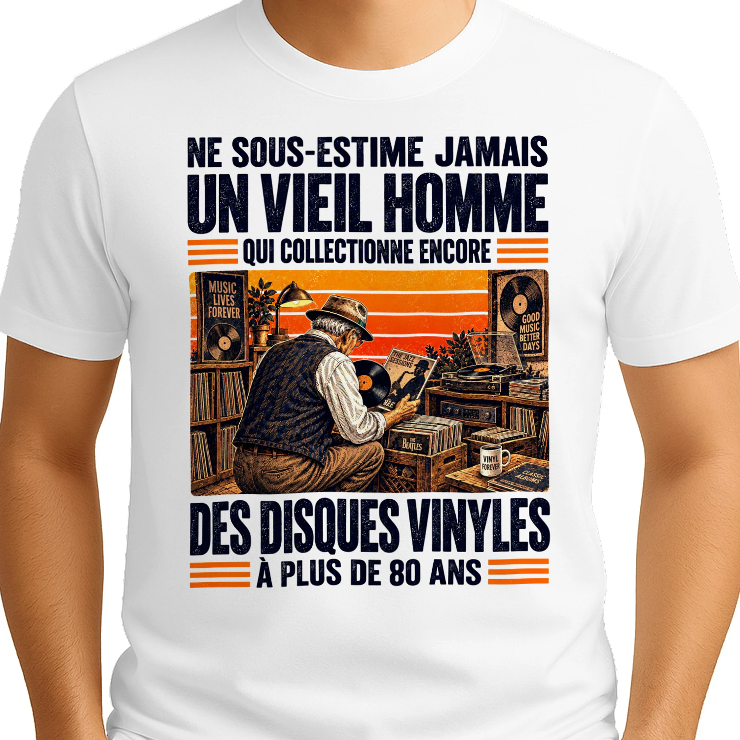 TEU1591 Des Disques Vinyles