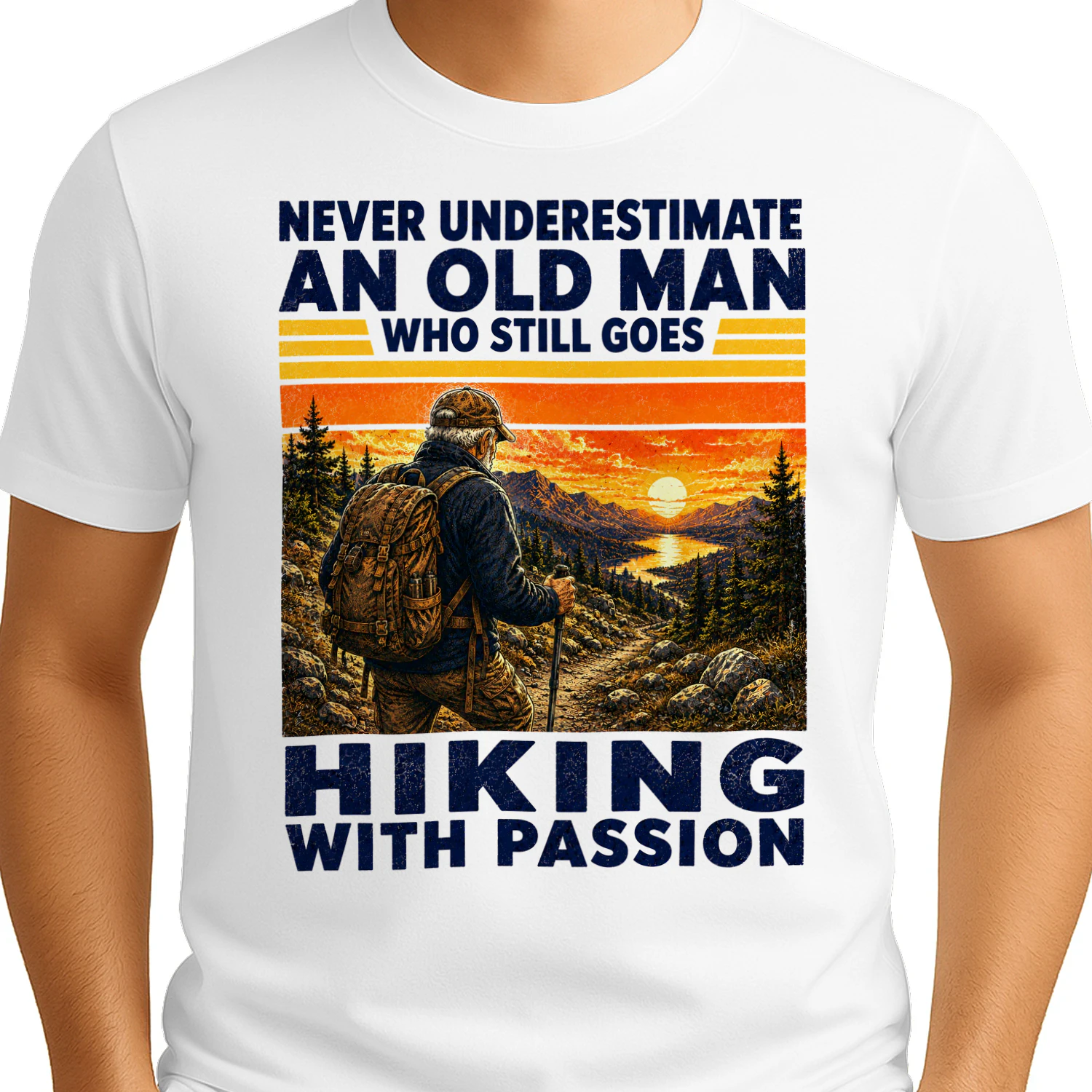 TEU1140 Man Hiking