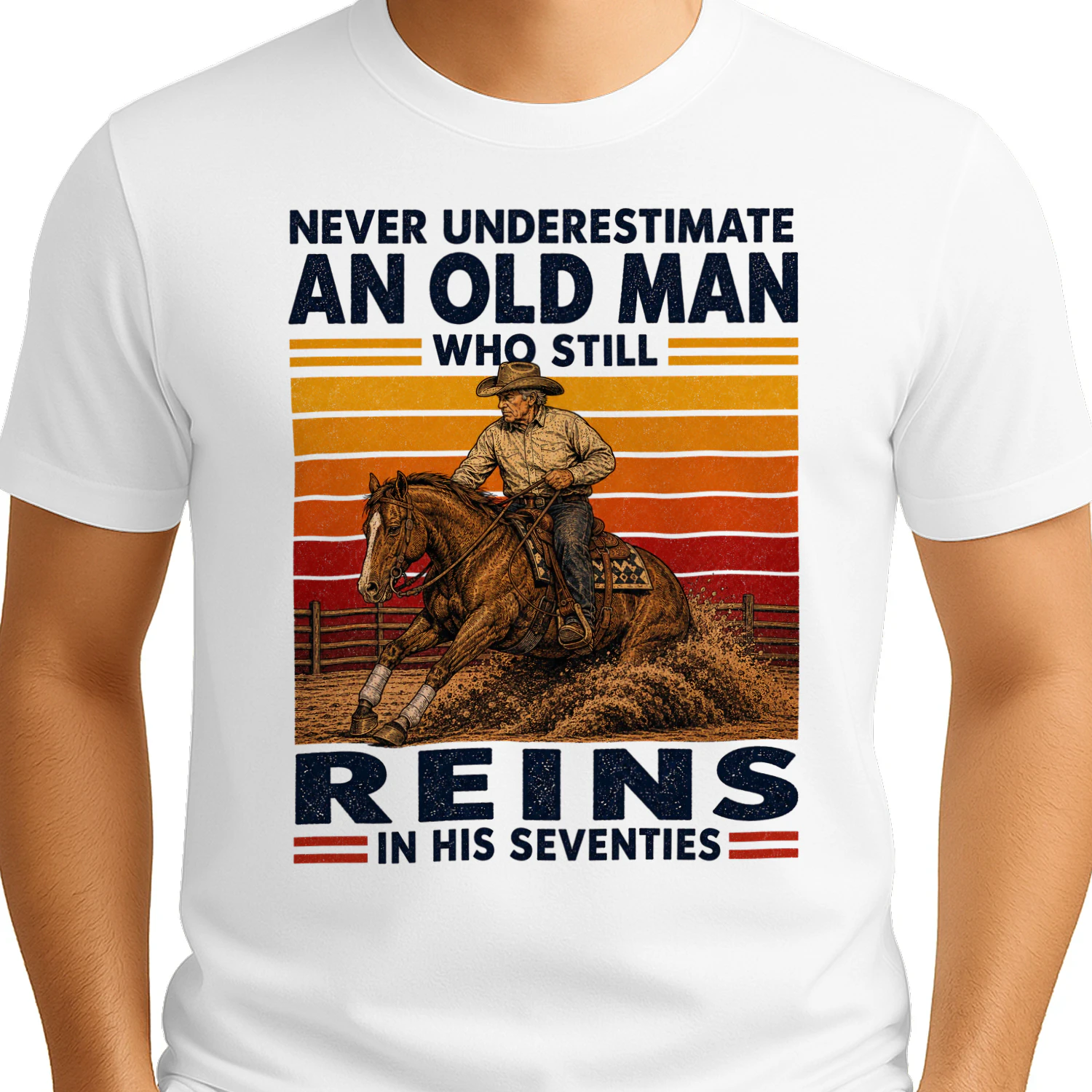 TEU0246 Never Underestimate An Old Man Who Still Reins In His Seventies