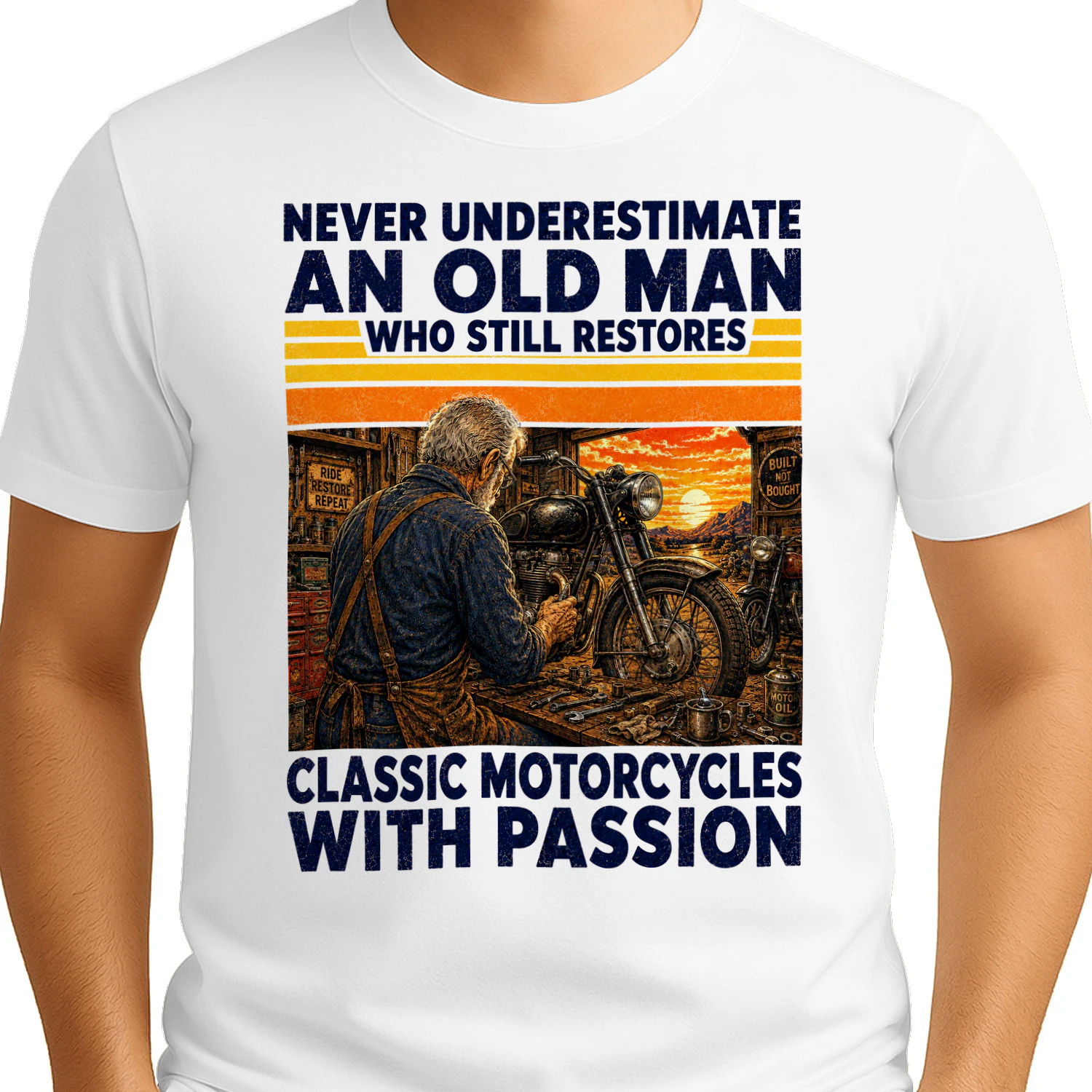 TEU1128 Man Classic Motorcycles