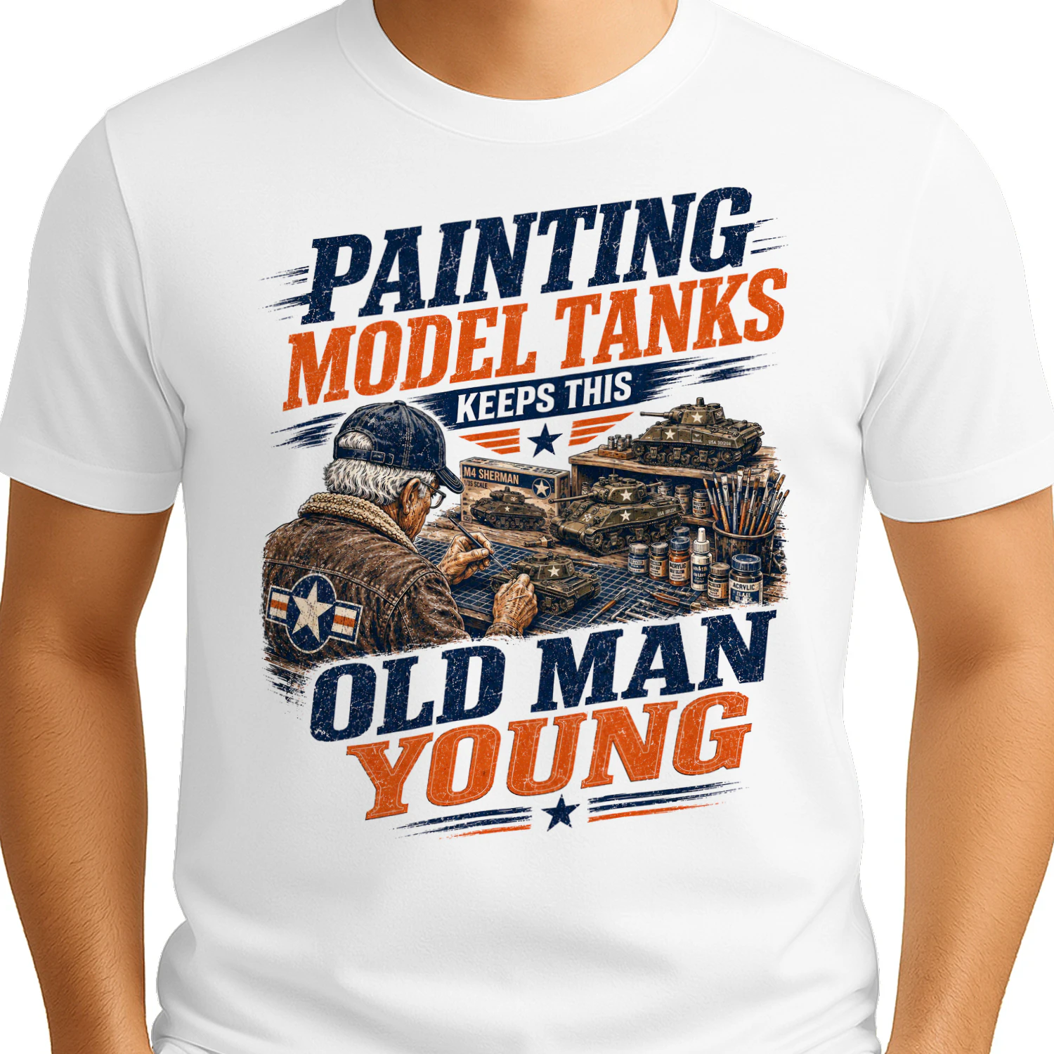 TEU0671 Painting Model Tanks