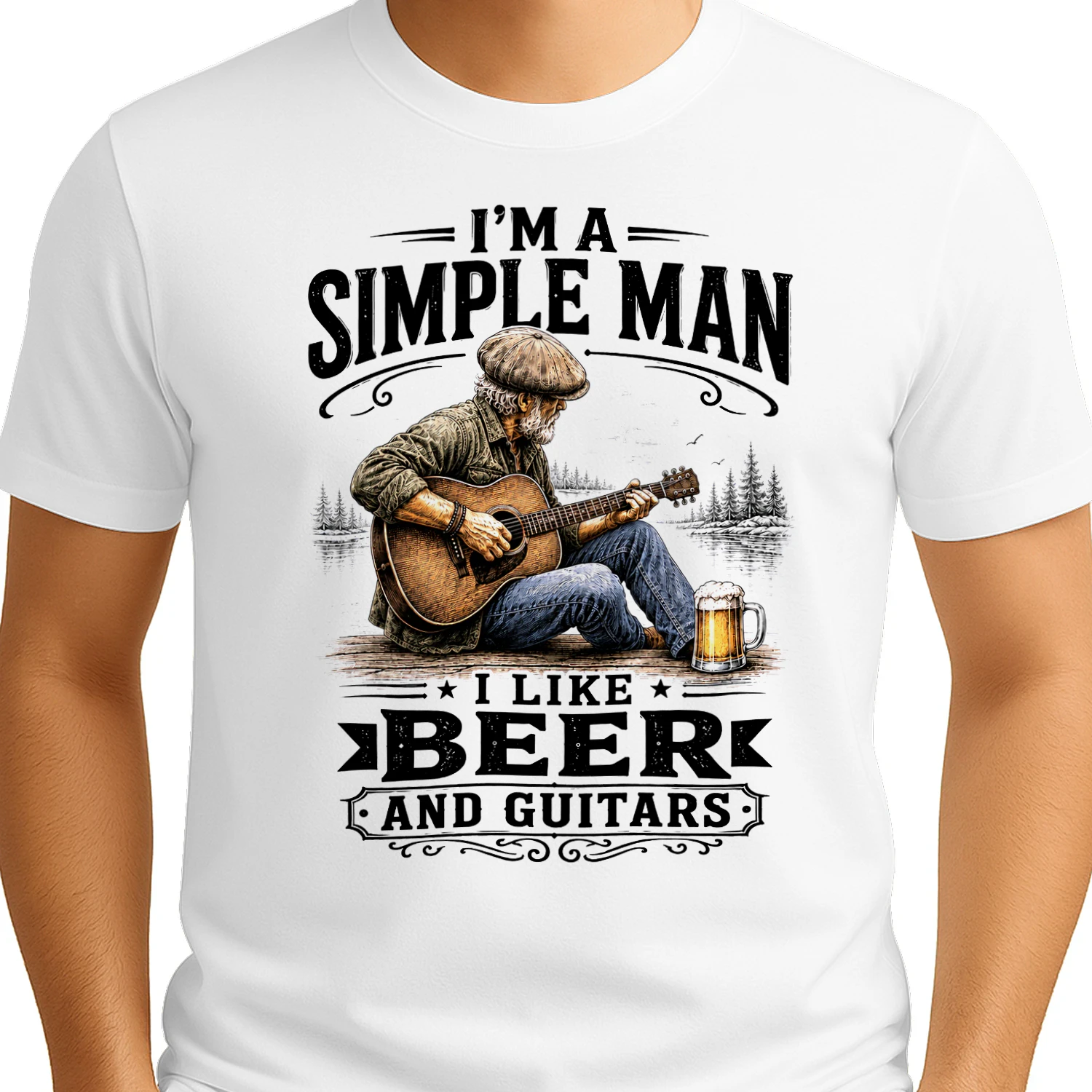TEU0748 Beer And Guitars