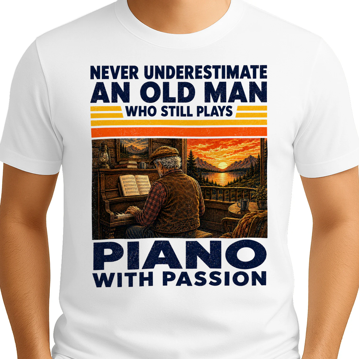 TEU1152 Man Piano