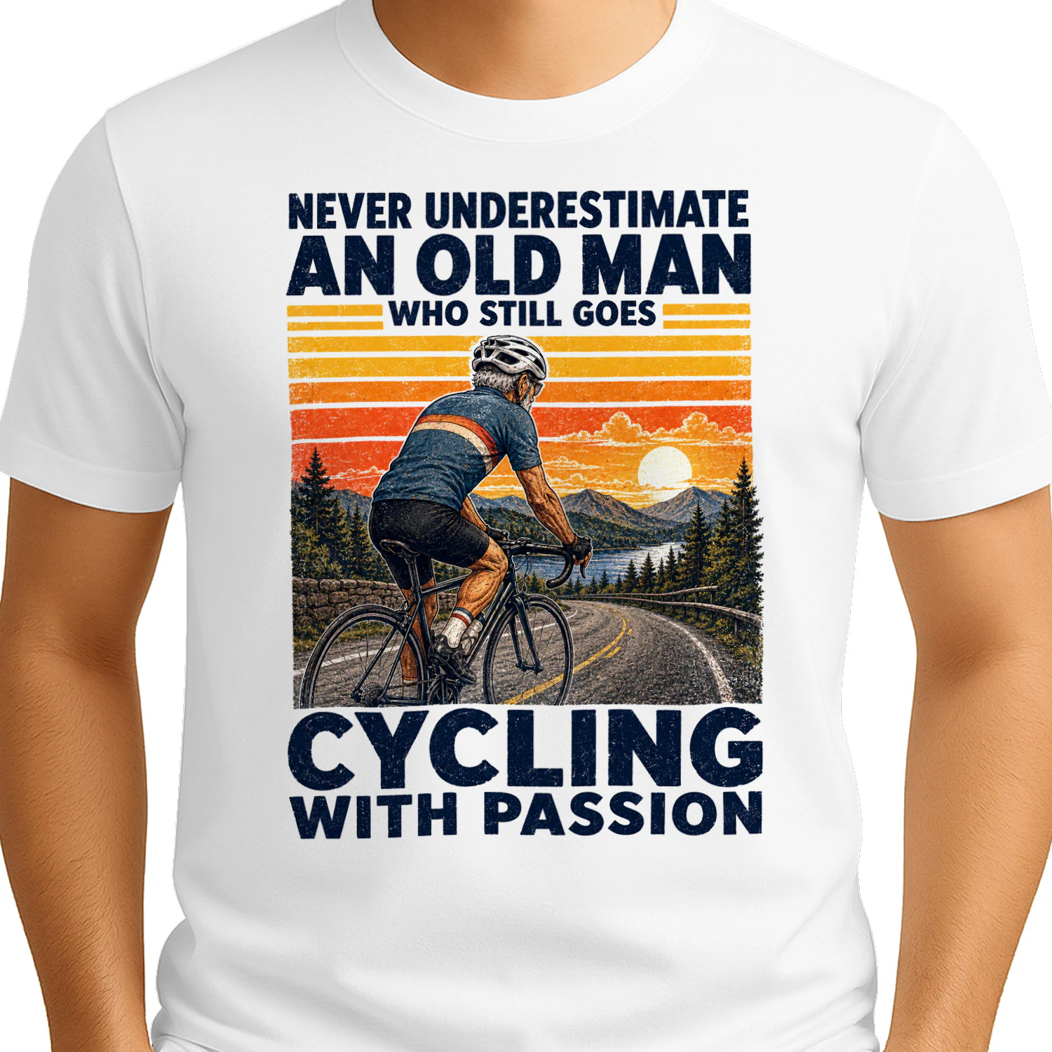 TEU1026 Man Cycling