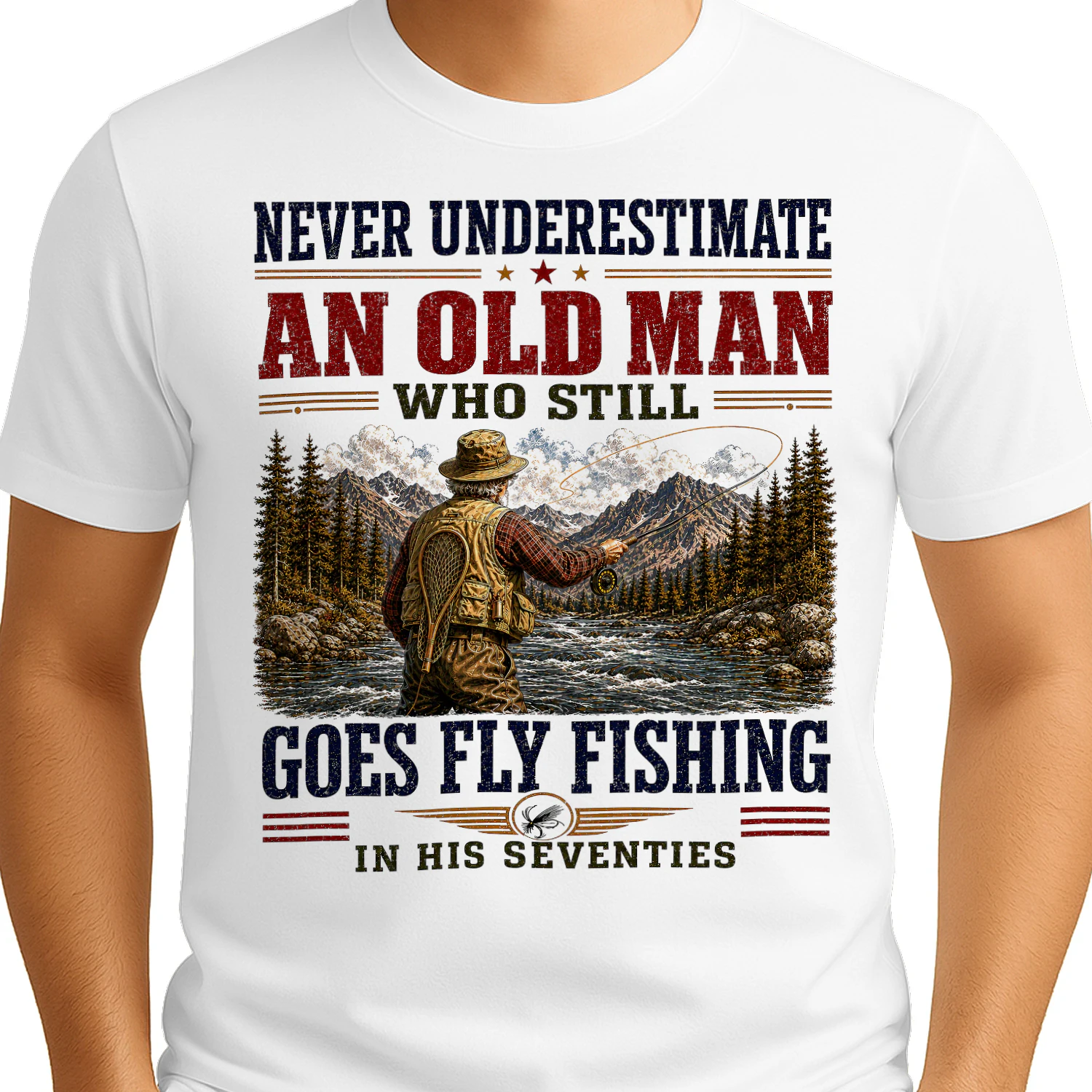 Old Man Goes Fly Fishing