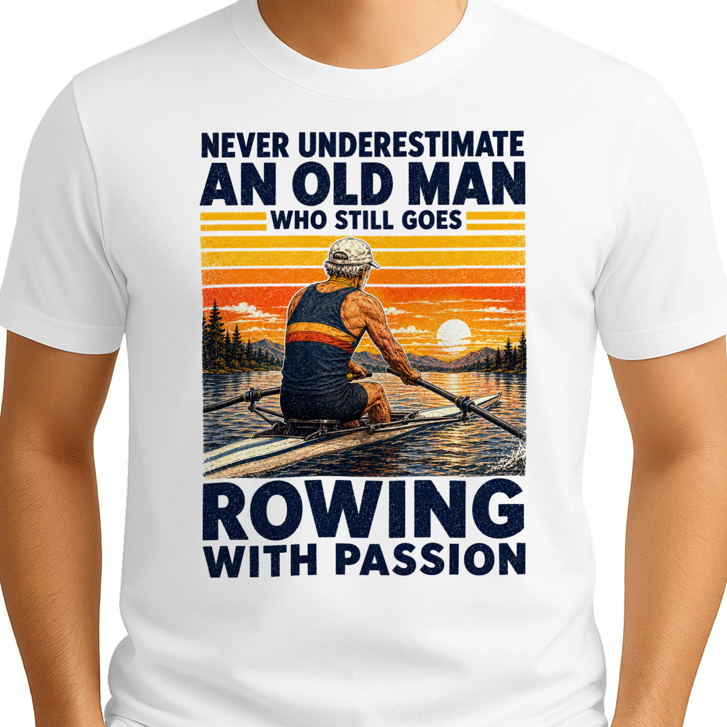 TEU1032 Man Rowing