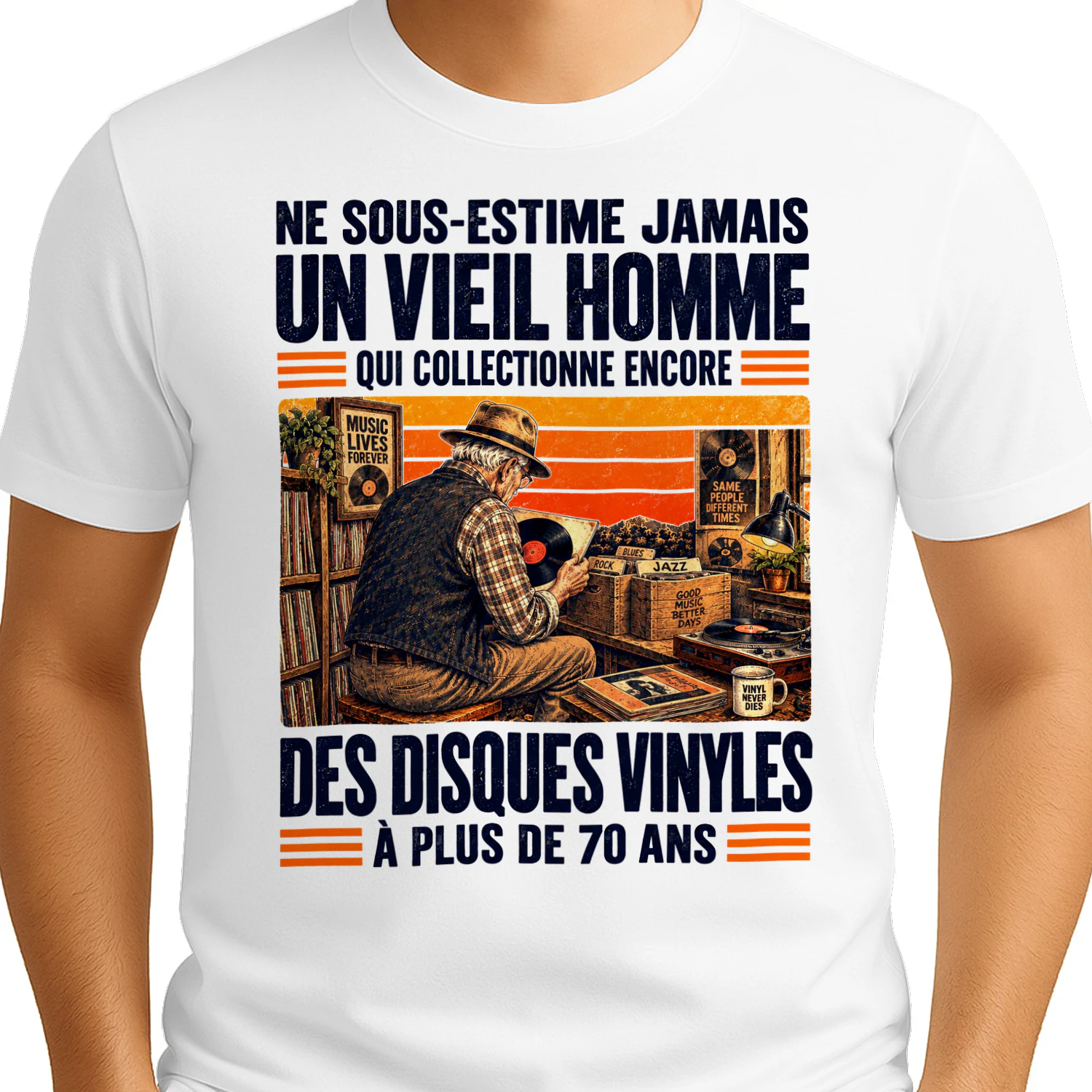 TEU1596 Des Disques Vinyles