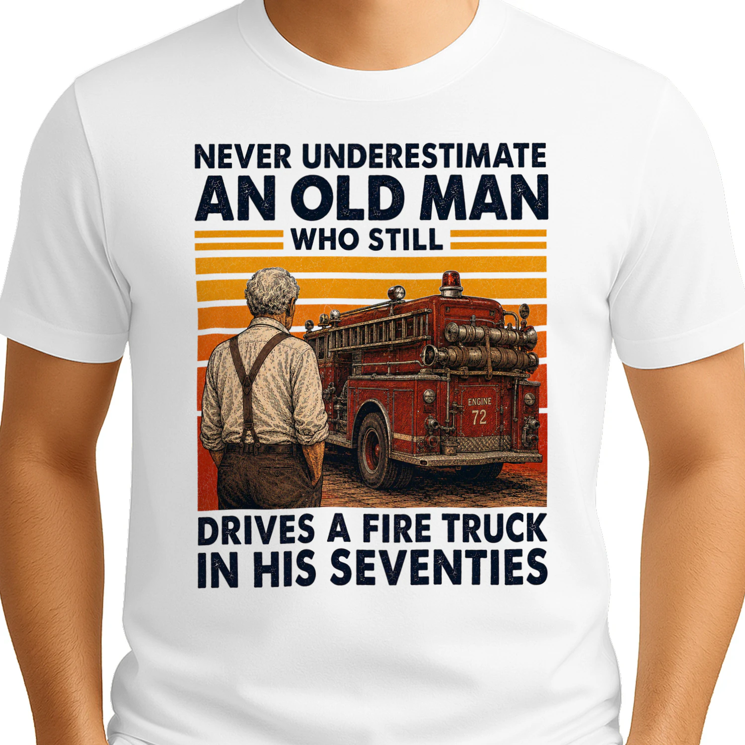 TEU0229 Drives A Fire Truck