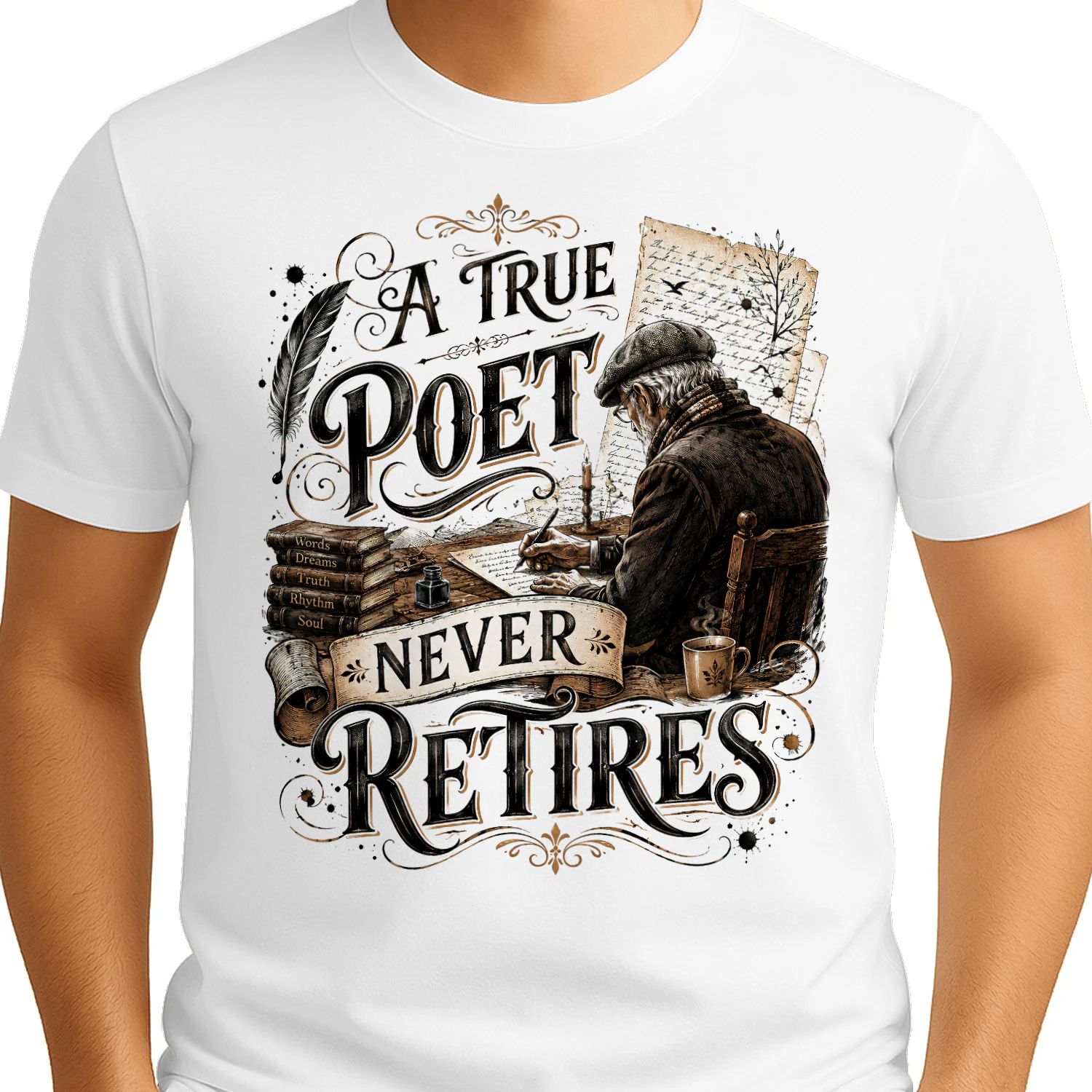 TEU0335 A True Poet Never Retires