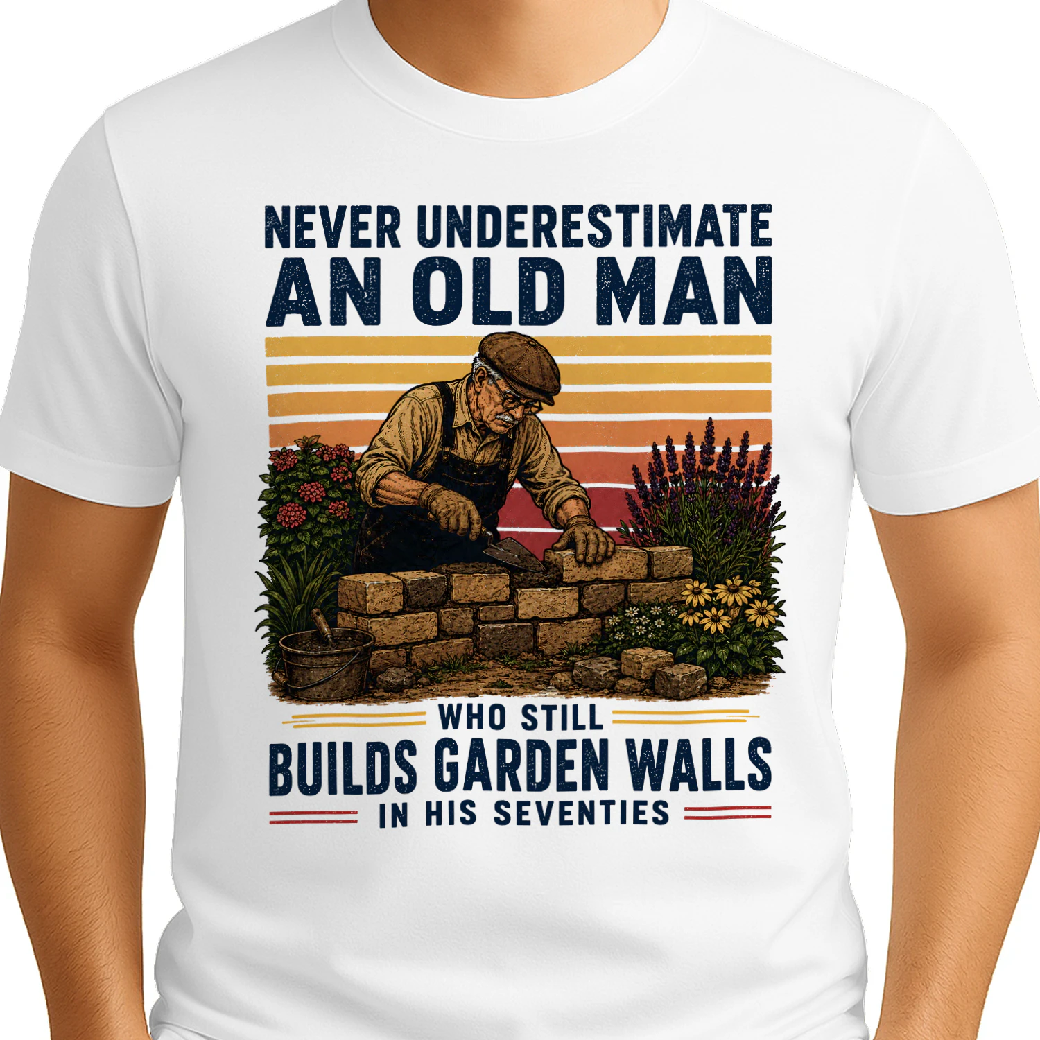 Builds Garden Walls