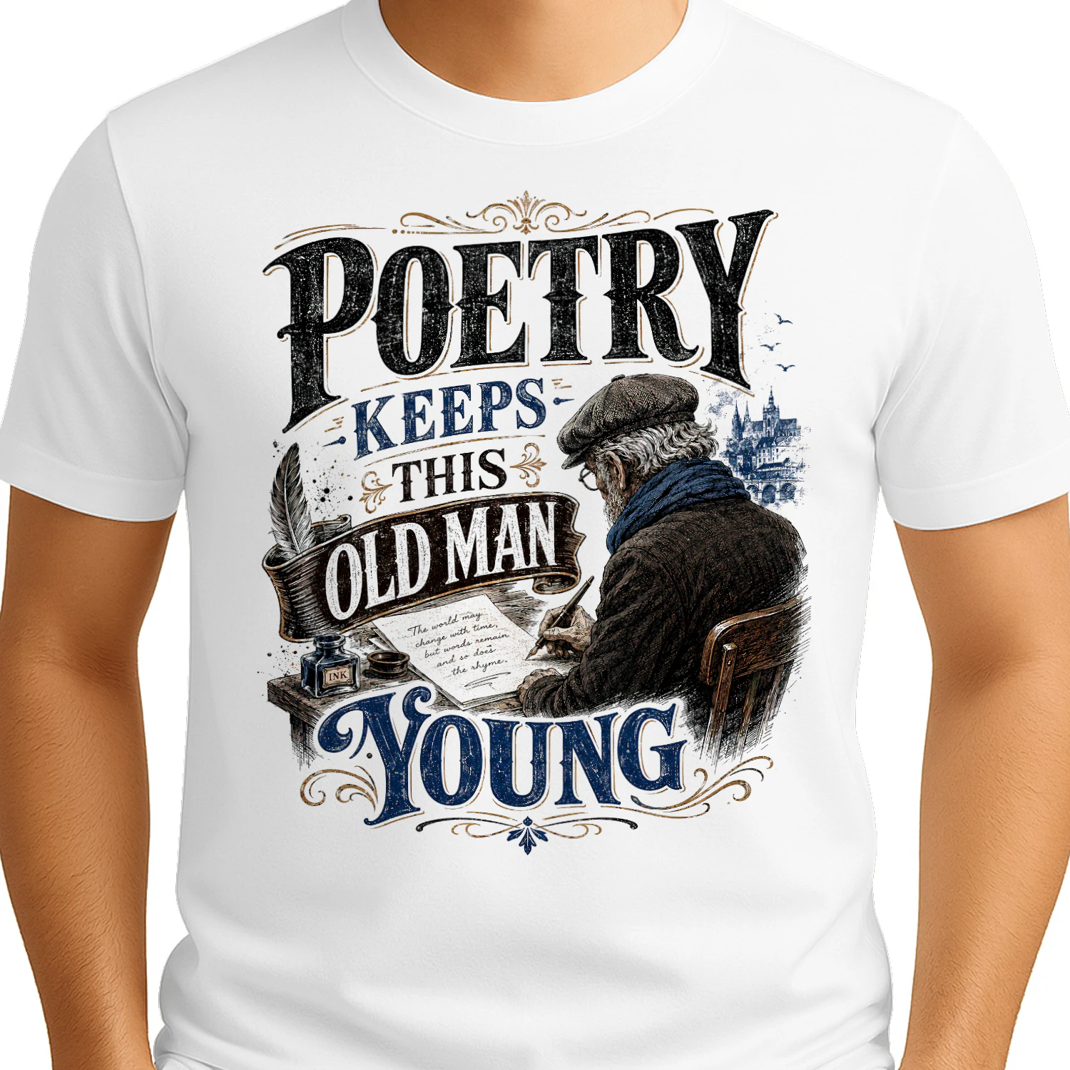 TEU0339 Poetry Keeps this old man young