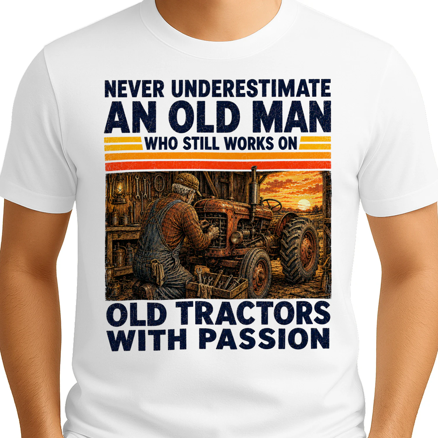 TEU1150 Man Old Tractors