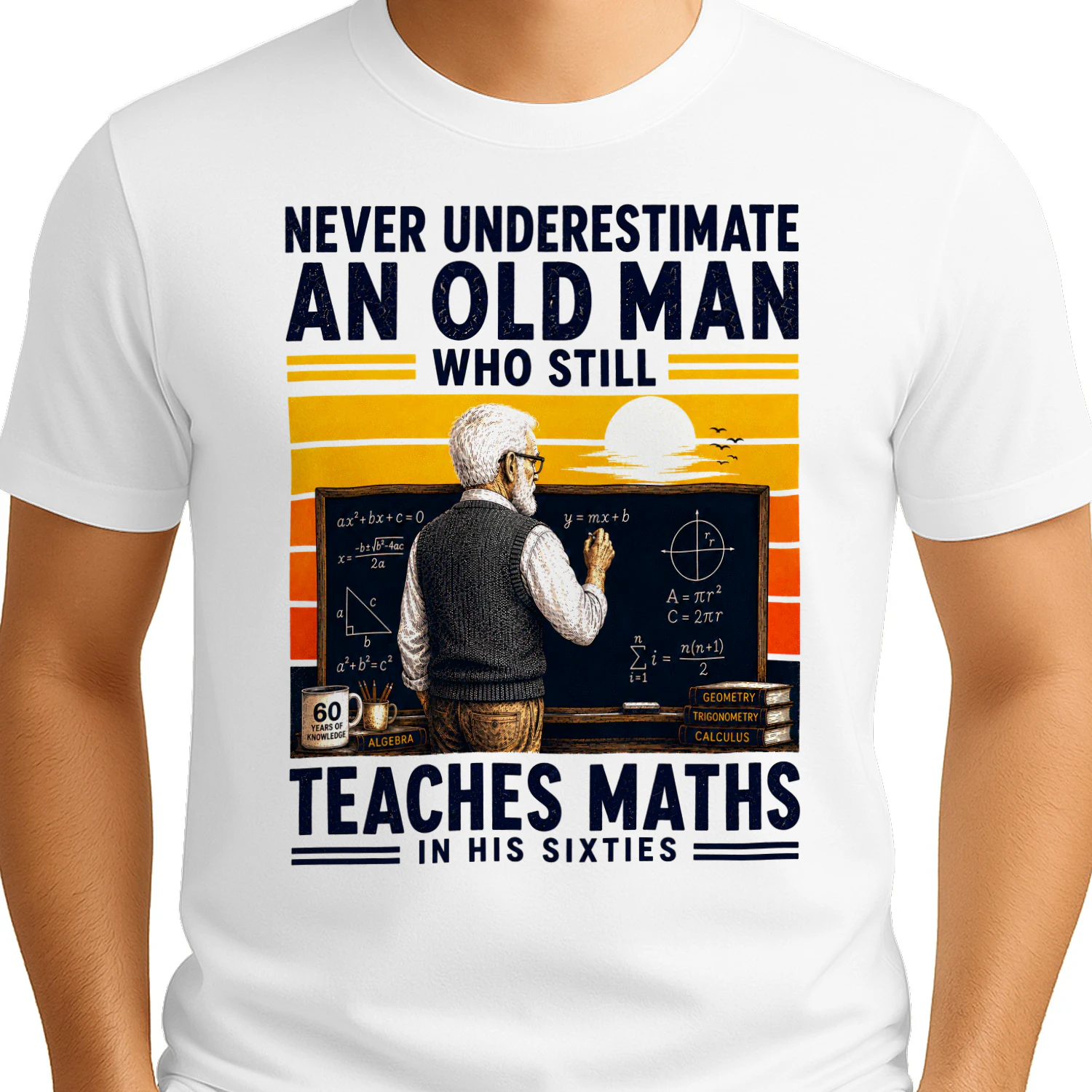 TEU0628 Teaches Maths In His Sixties