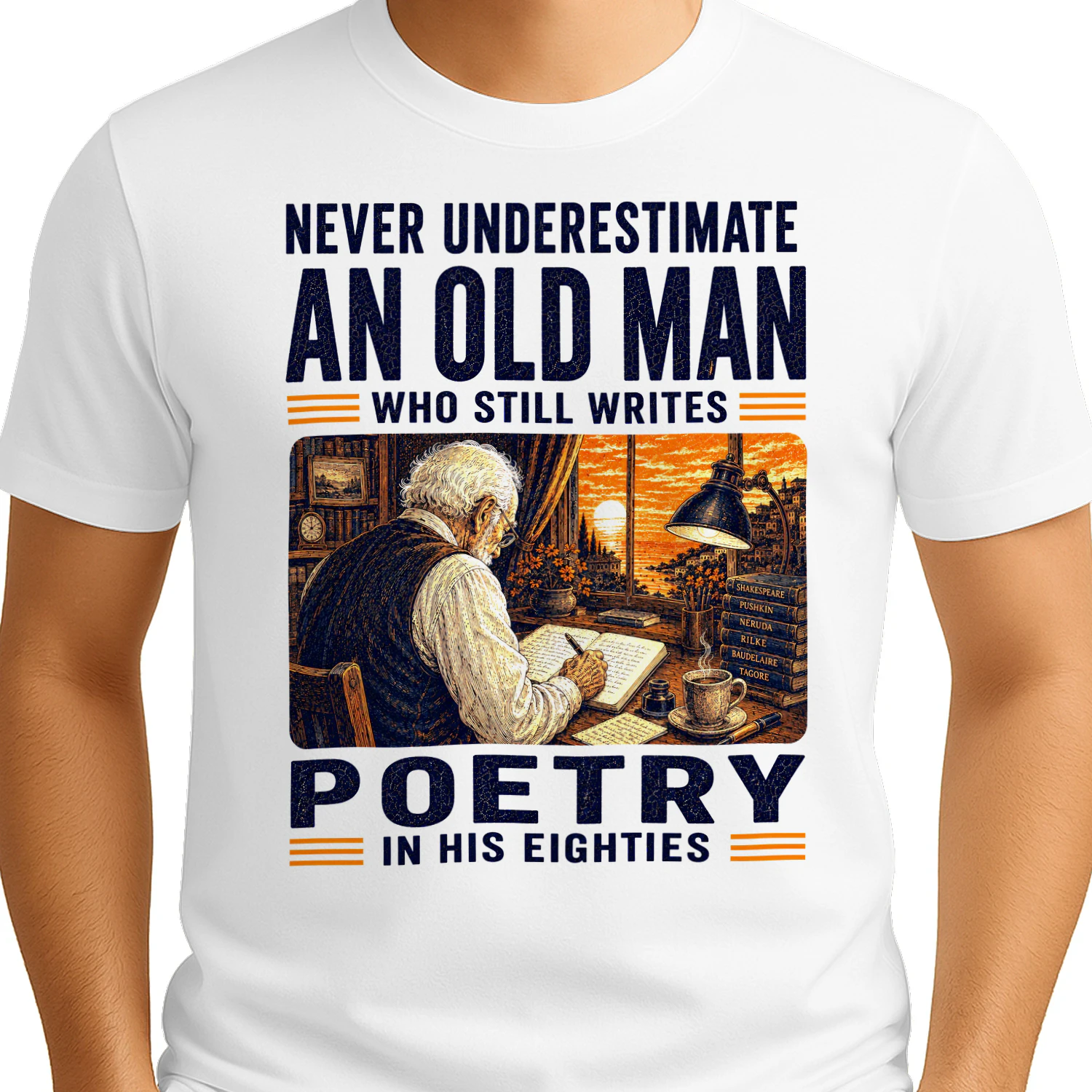 TEU0564 Poetry In His Eighties