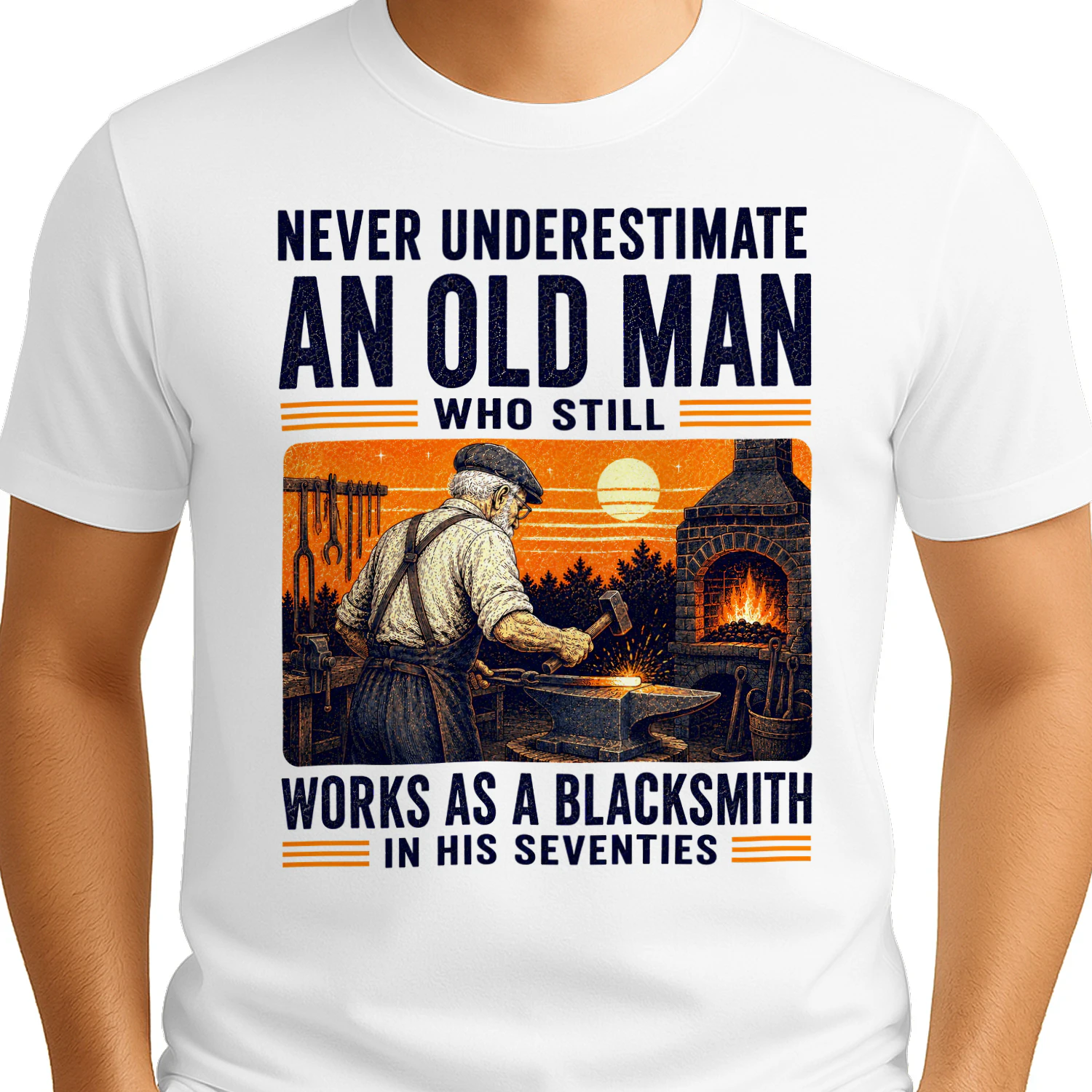 TEU0551 Works As A Blacksmith