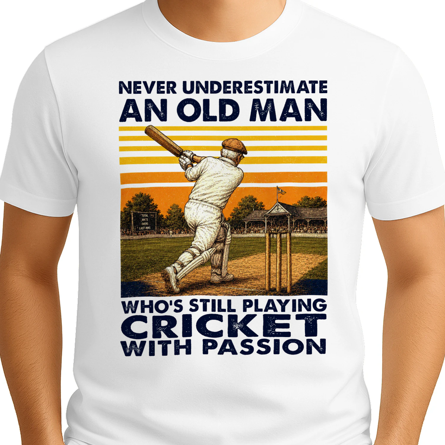 TEU0385 PLAYING CRICKET