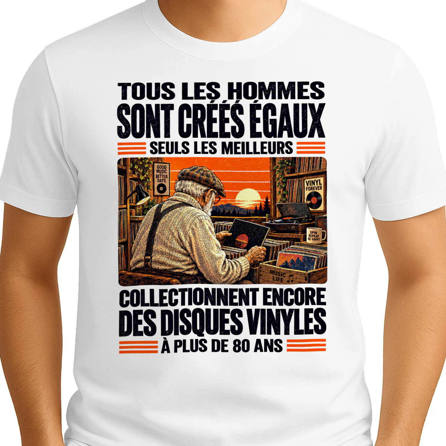 TEU1583 Des Disques Vinyles