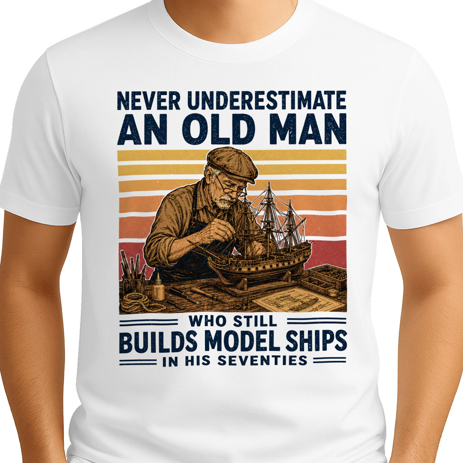 Builds Model Ships