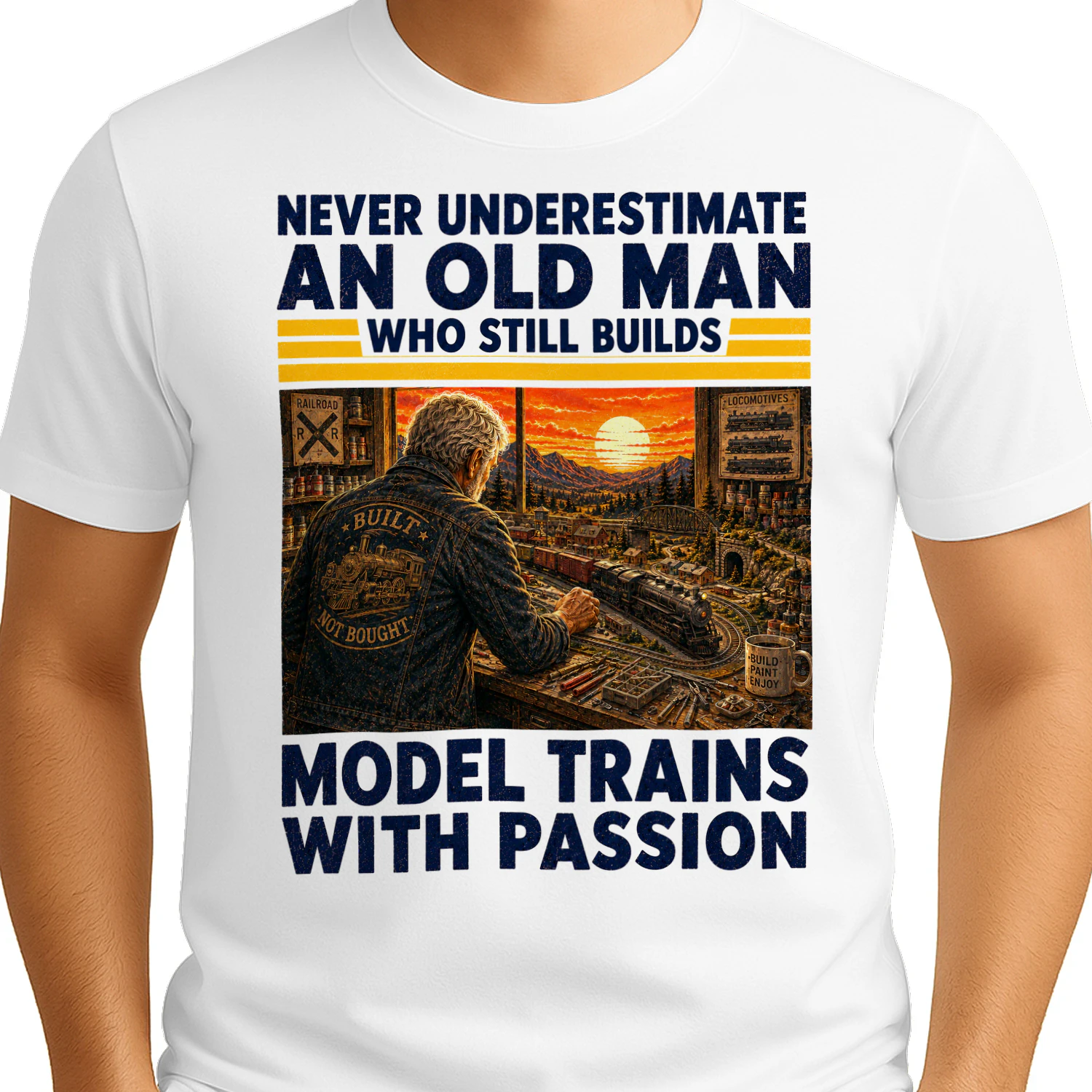 TEU1147 Man Model Trains