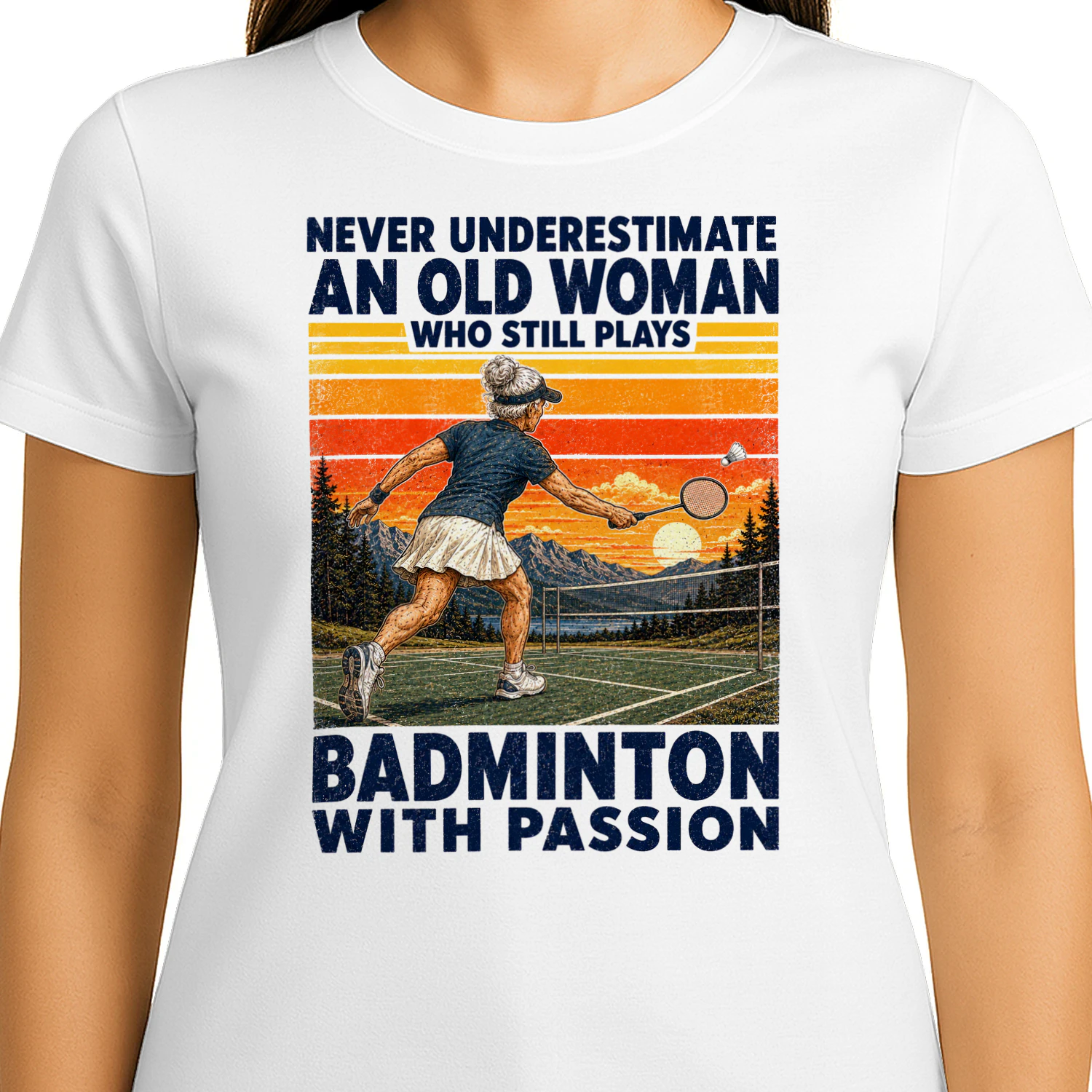 TEU1039 Woman Badminton