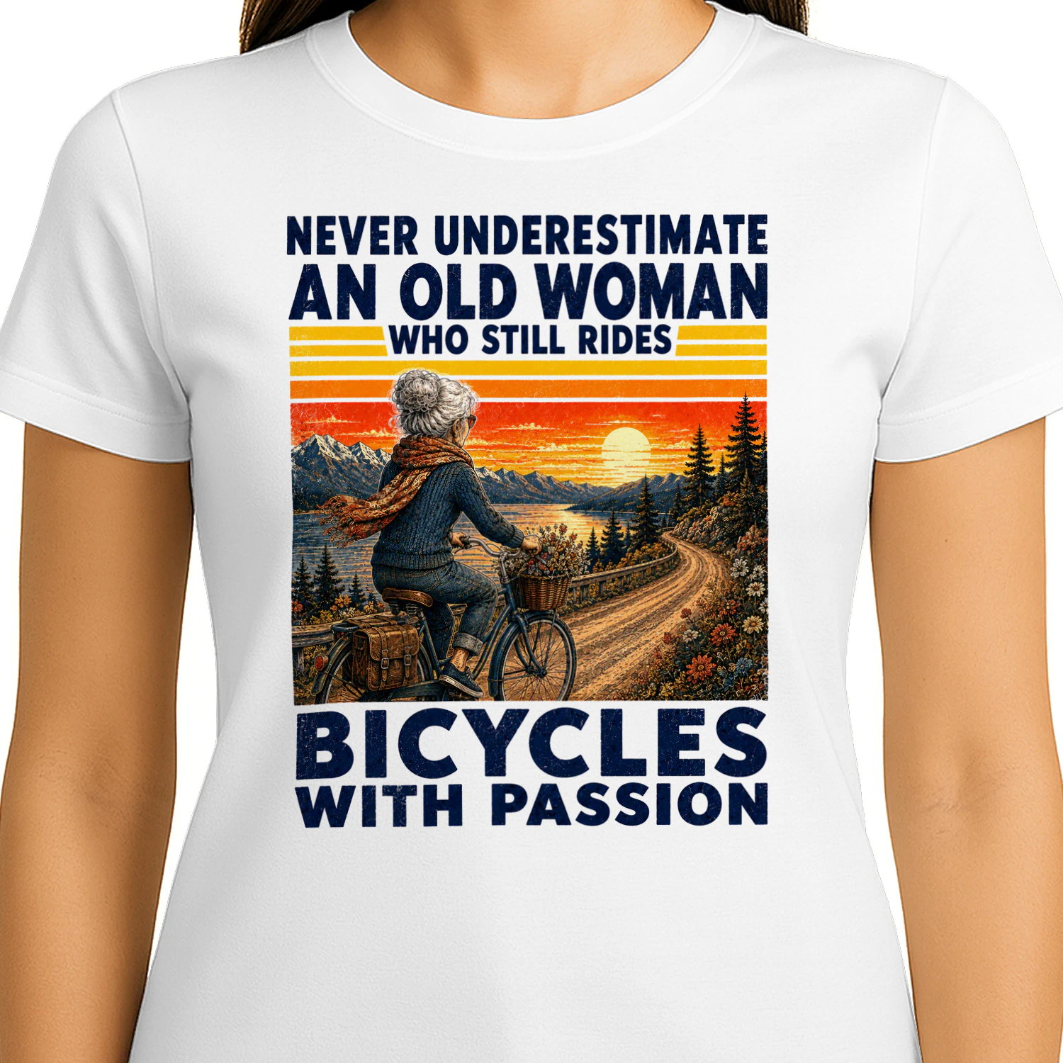 TEU1041 Woman Bicycles