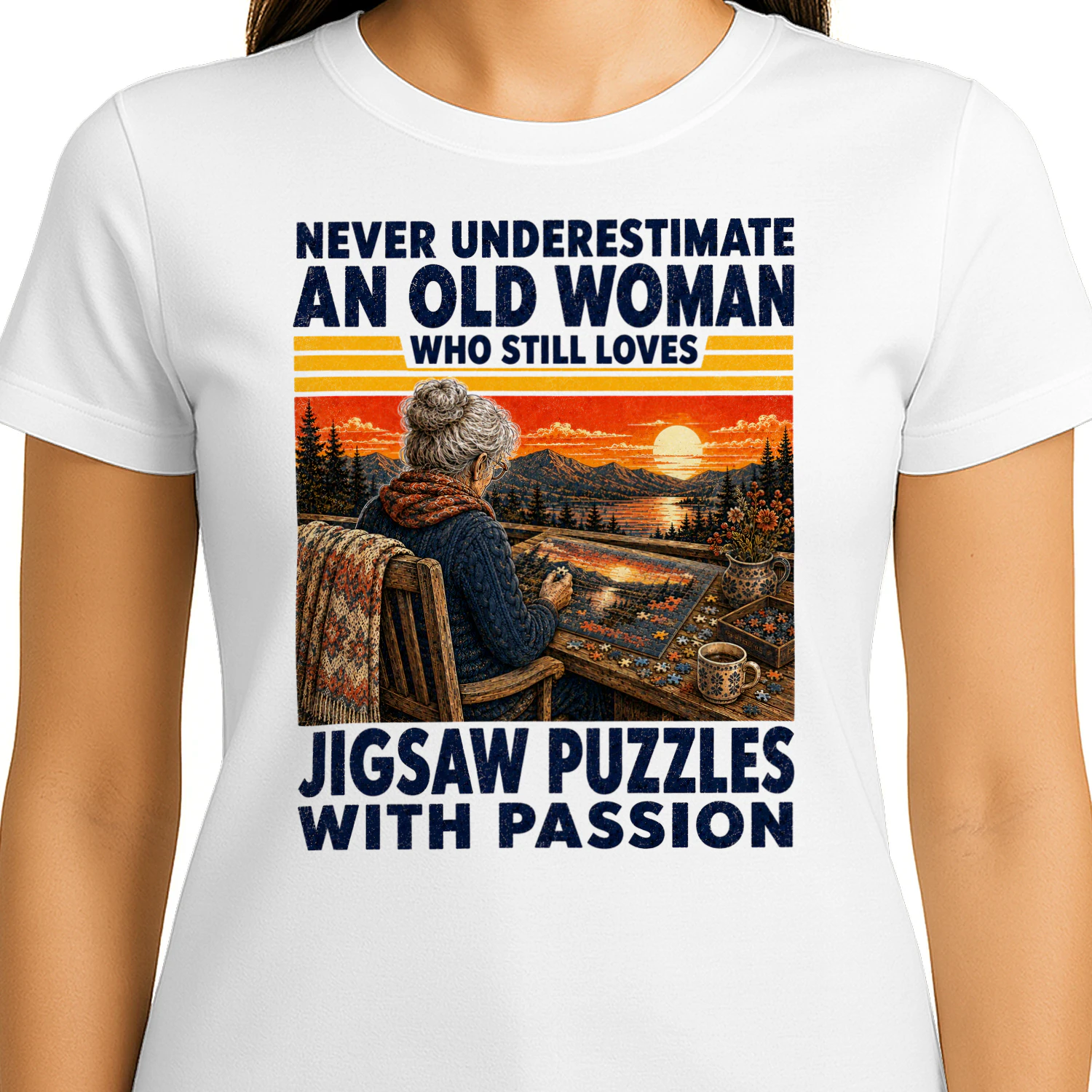 TEU1067 Woman Jigsaw Puzzles