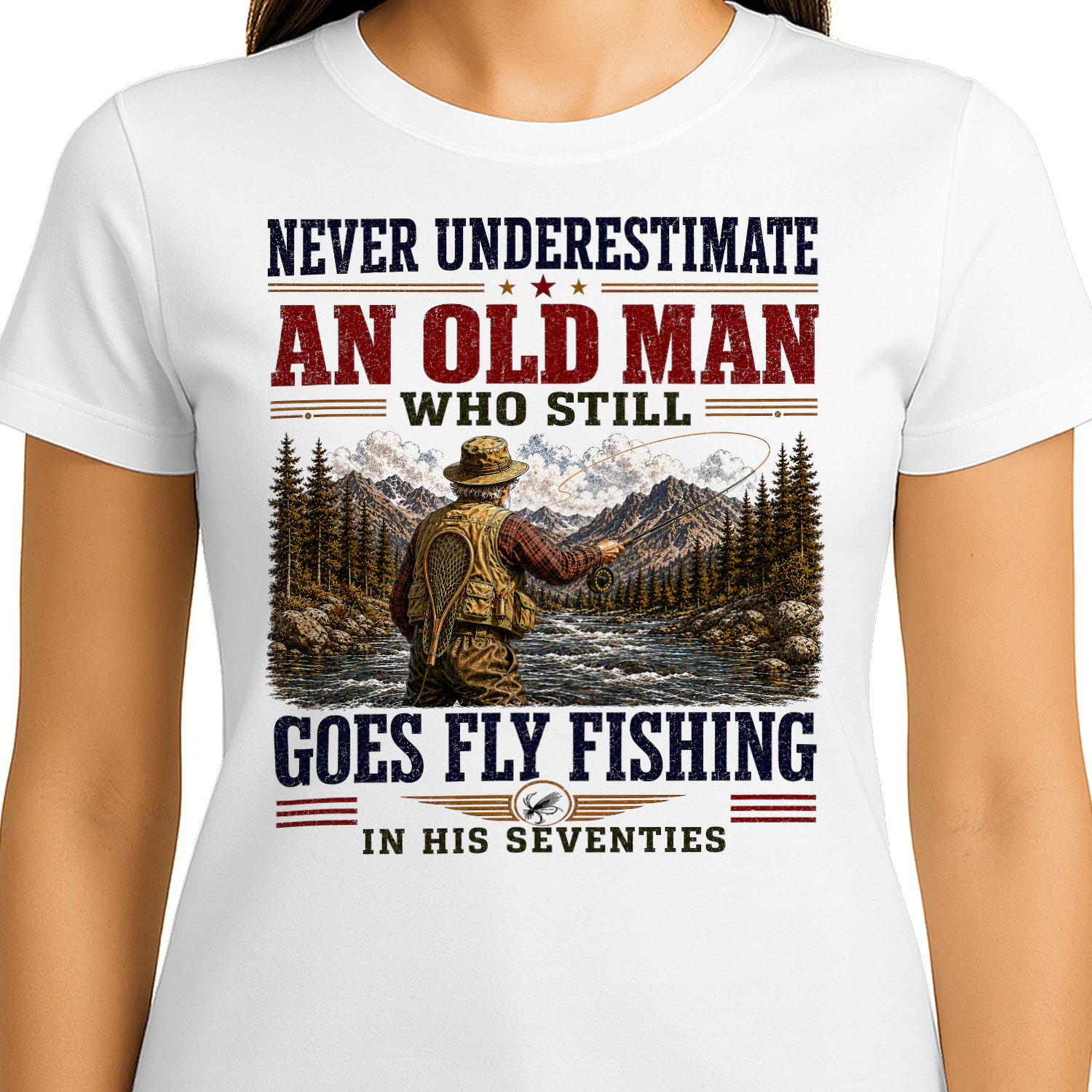 Old Man Goes Fly Fishing
