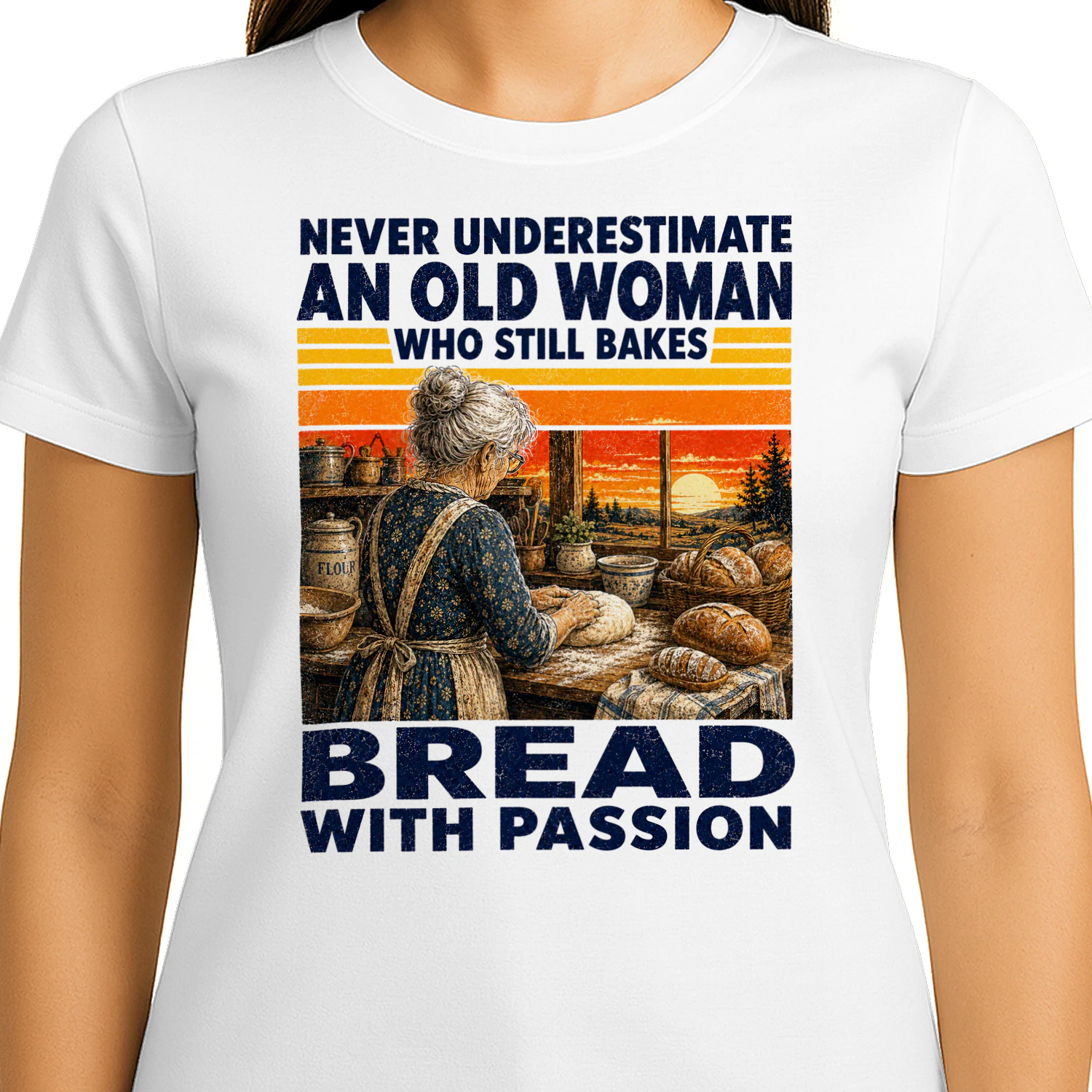 TEU1045 Woman Bread