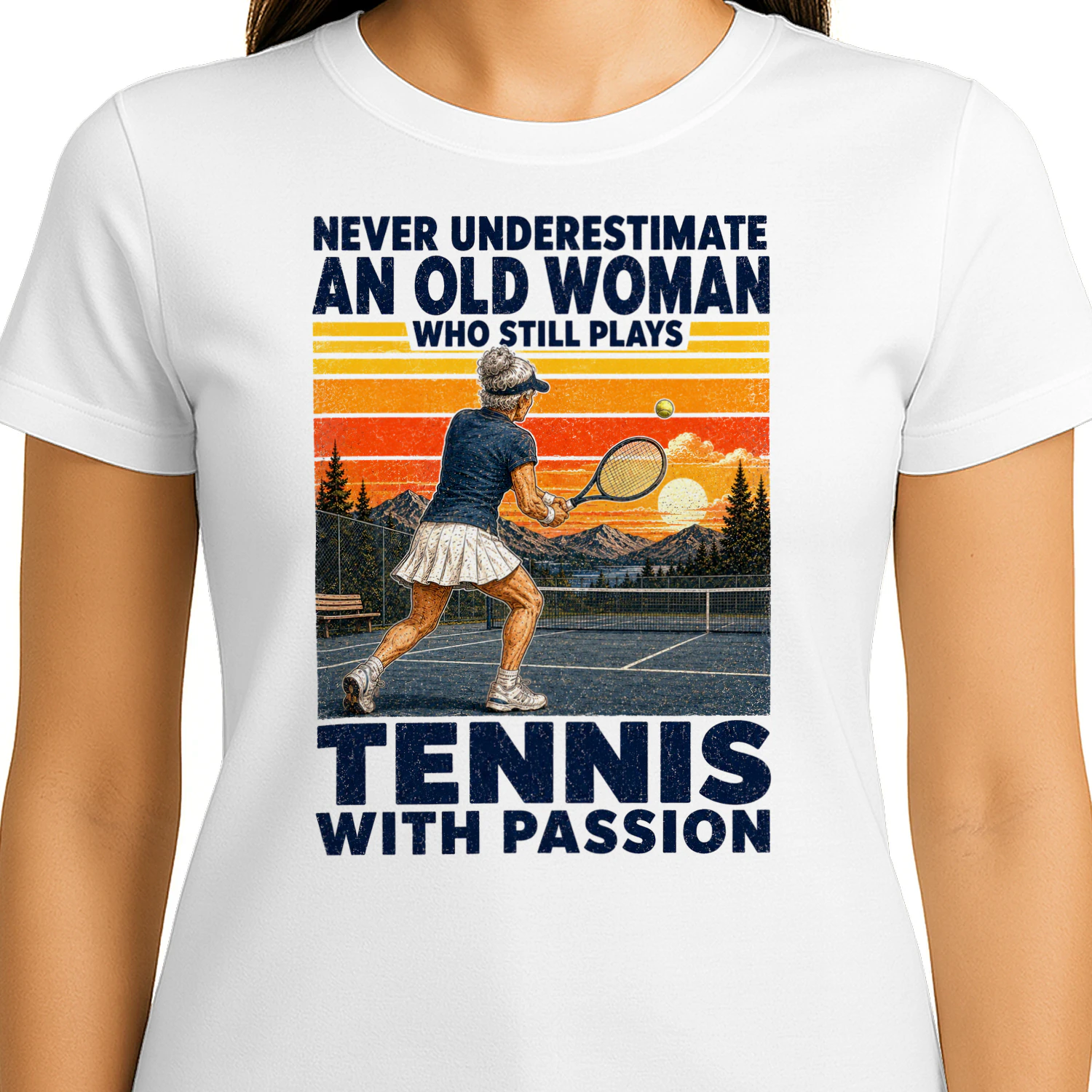 TEU1090 Woman Tennis