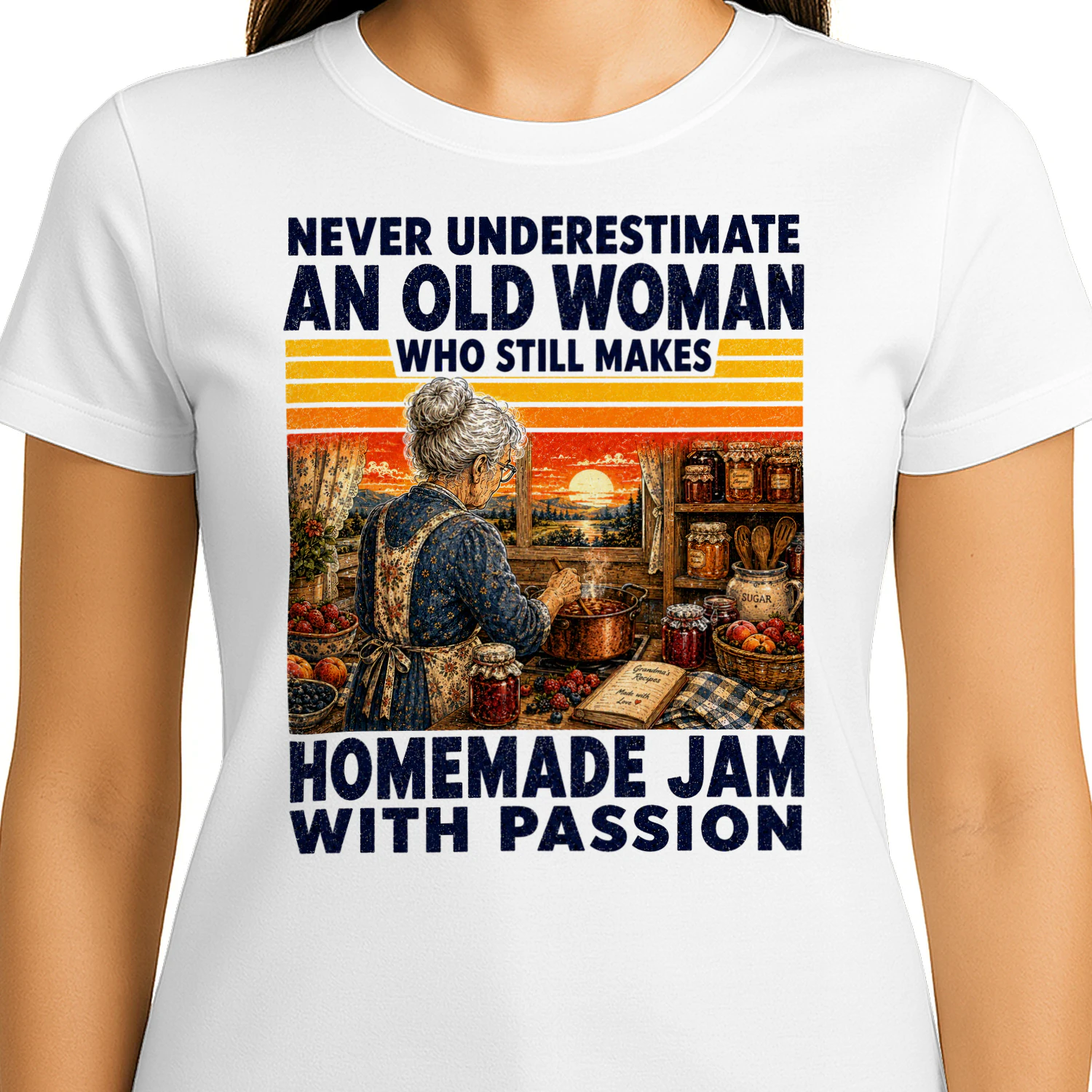 TEU1065 Woman Homemade Jam