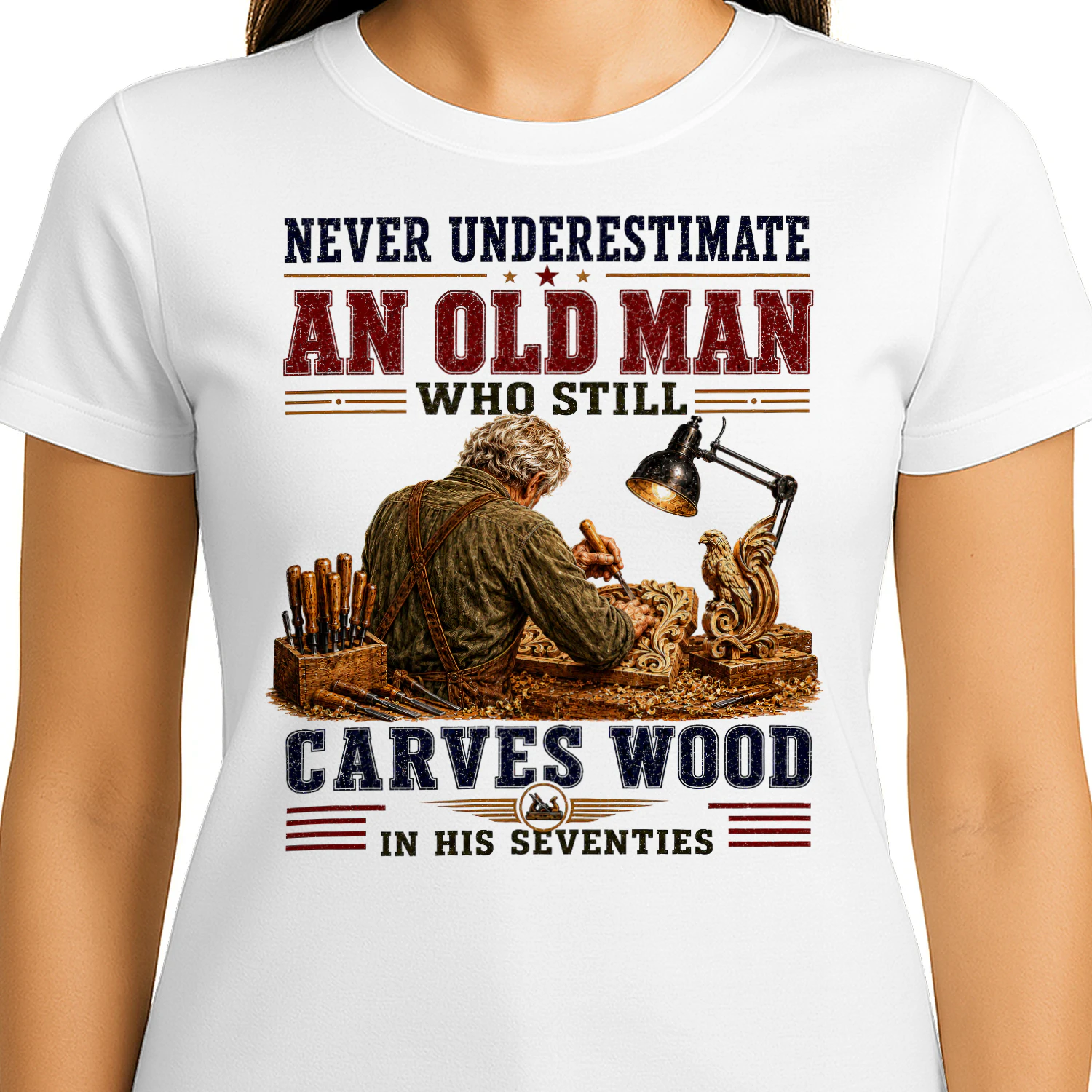Never Underestimate An Old Man Who Still Carves Wood In His Seventies