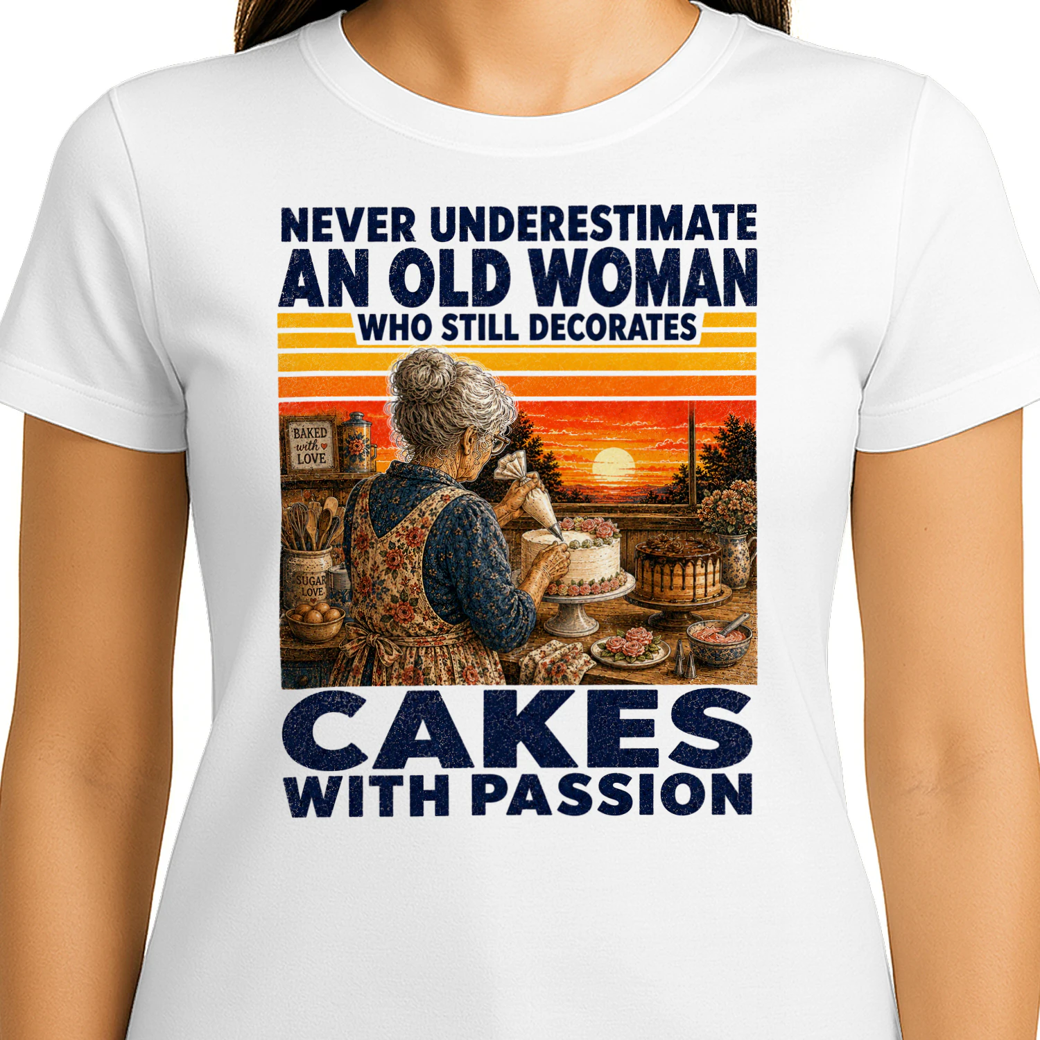 TEU1046 Woman Cakes