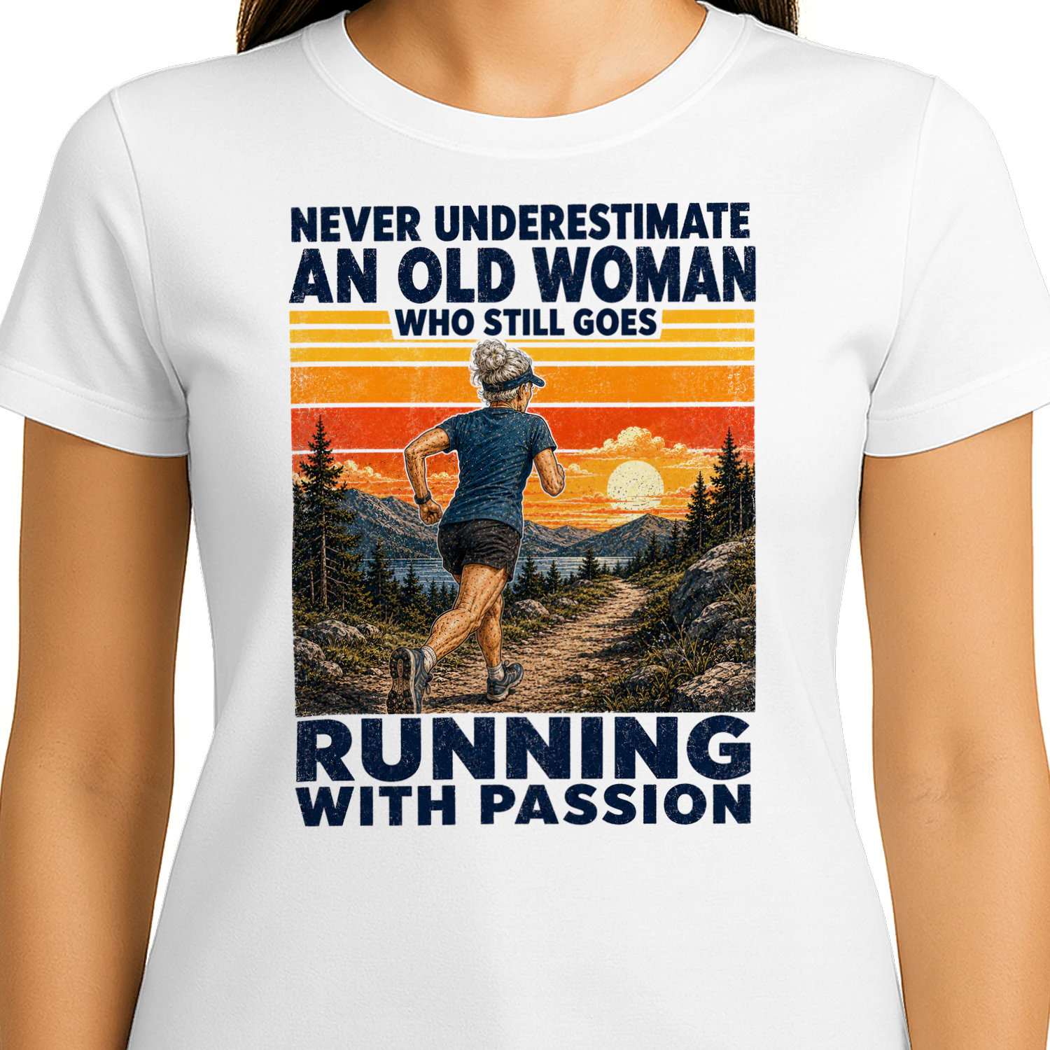 TEU1083 Woman Running