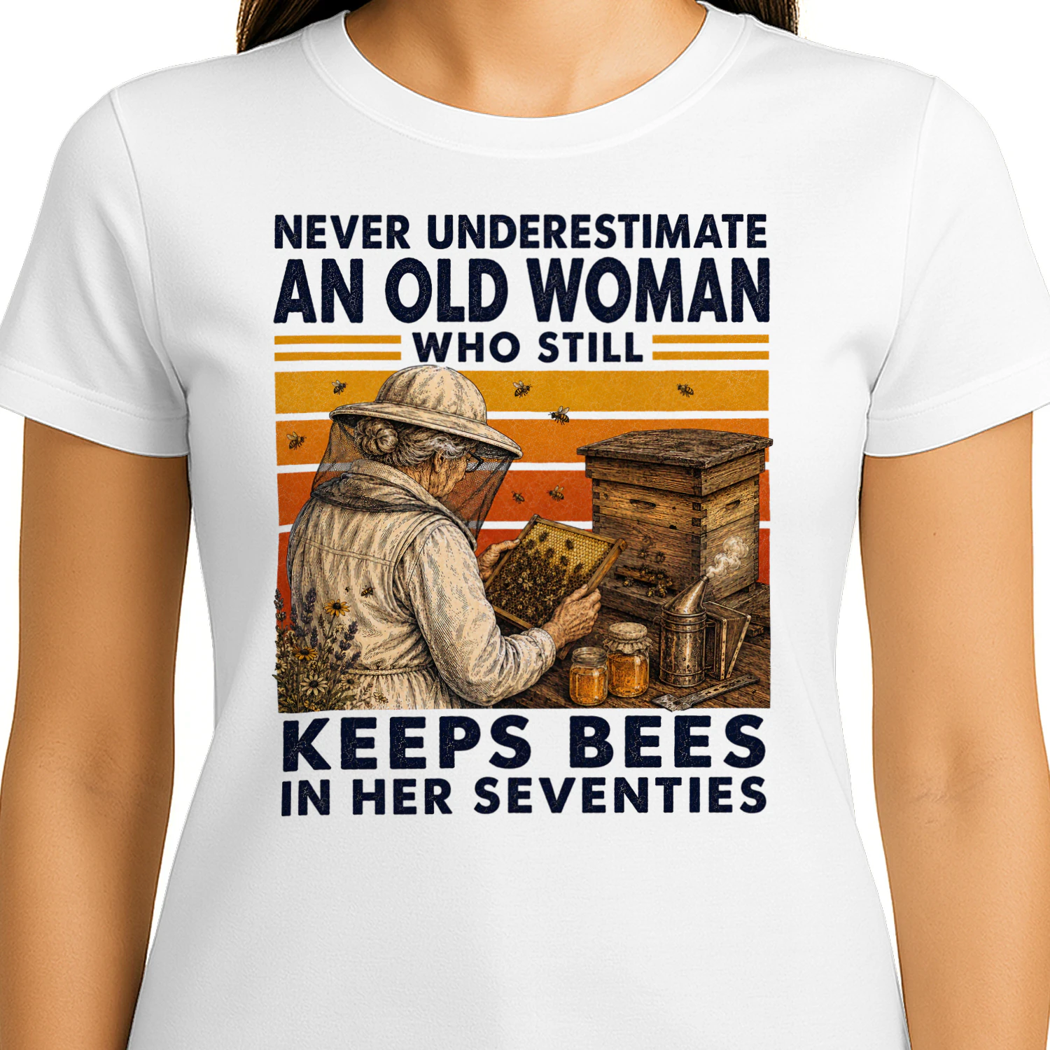 TEU0400 Woman Keeps Bees